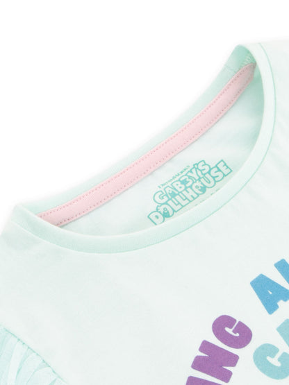 Dsiney Kidz - Character Blue Gabbys Dollhouse 100% Cotton  Short Sleeve Top image 4