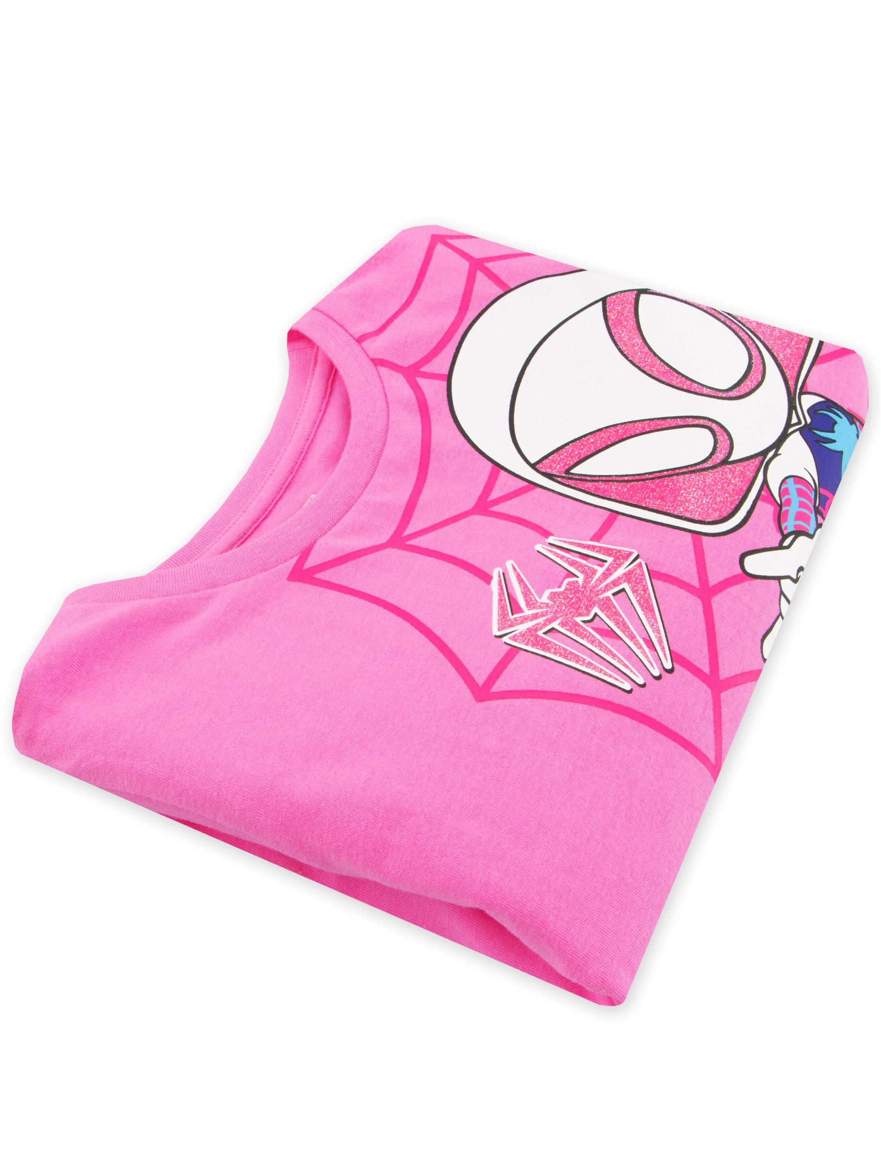 Character Pink Spidey and His Amazing Friends 100% Cotton T-Shirt image 3