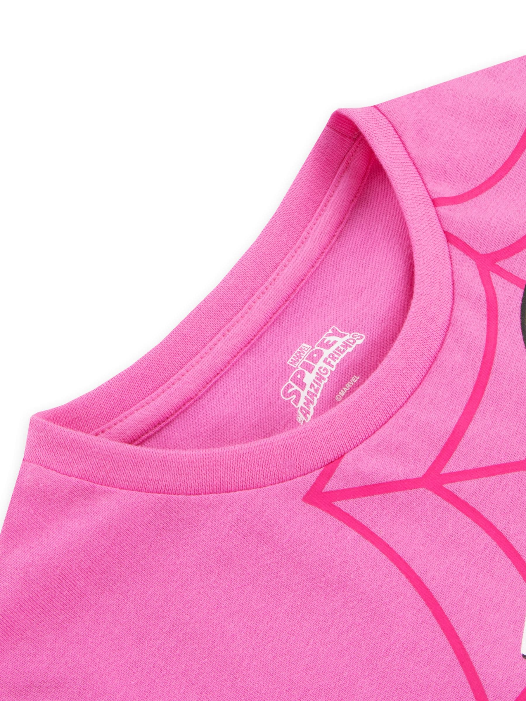 Character Pink Spidey and His Amazing Friends 100% Cotton T-Shirt image 4