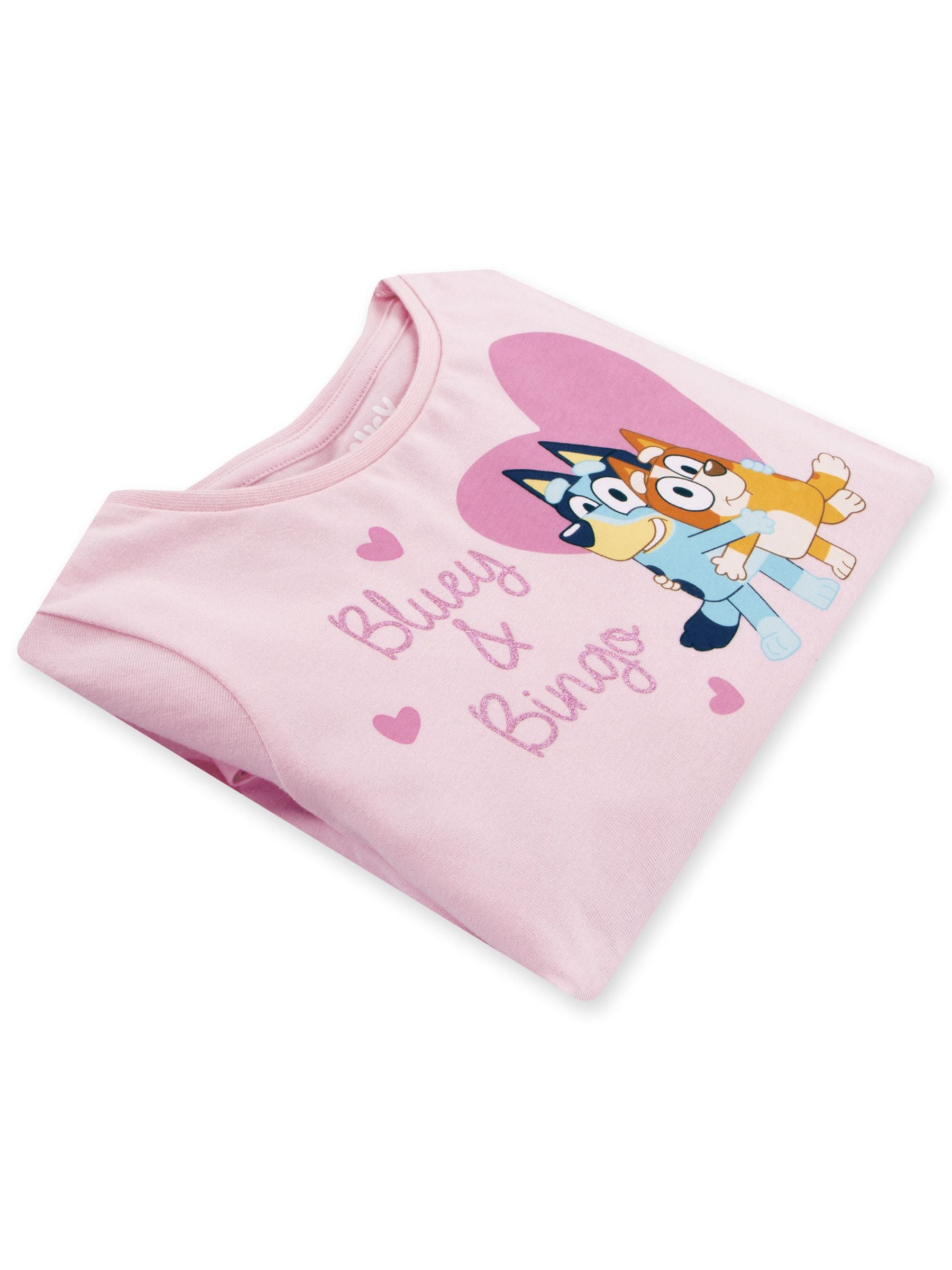 Character Pink 100% Cotton Bluey Dress image 3