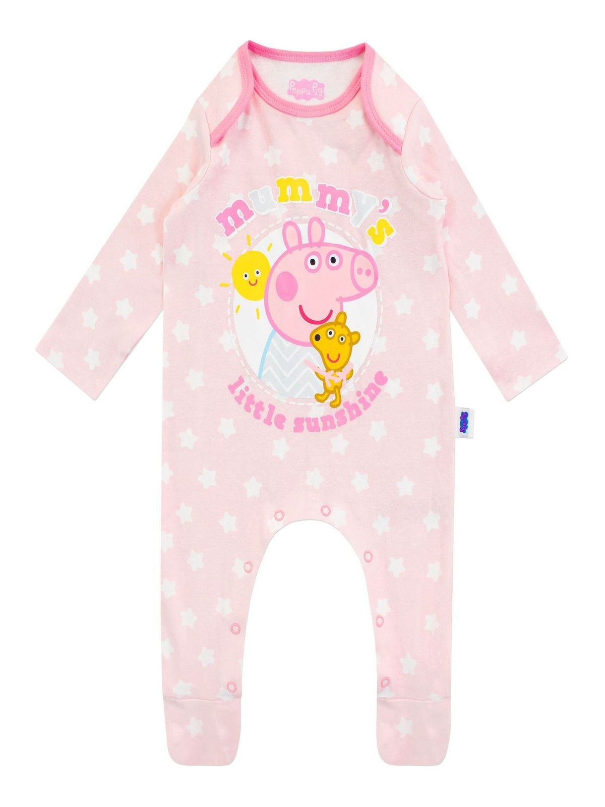 Character Pink Peppa Pig Sleepsuit - image 1