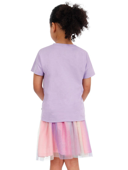 Character Purple Gabbys Dollhouse 100% Cotton Top and Skirt Set - image 8