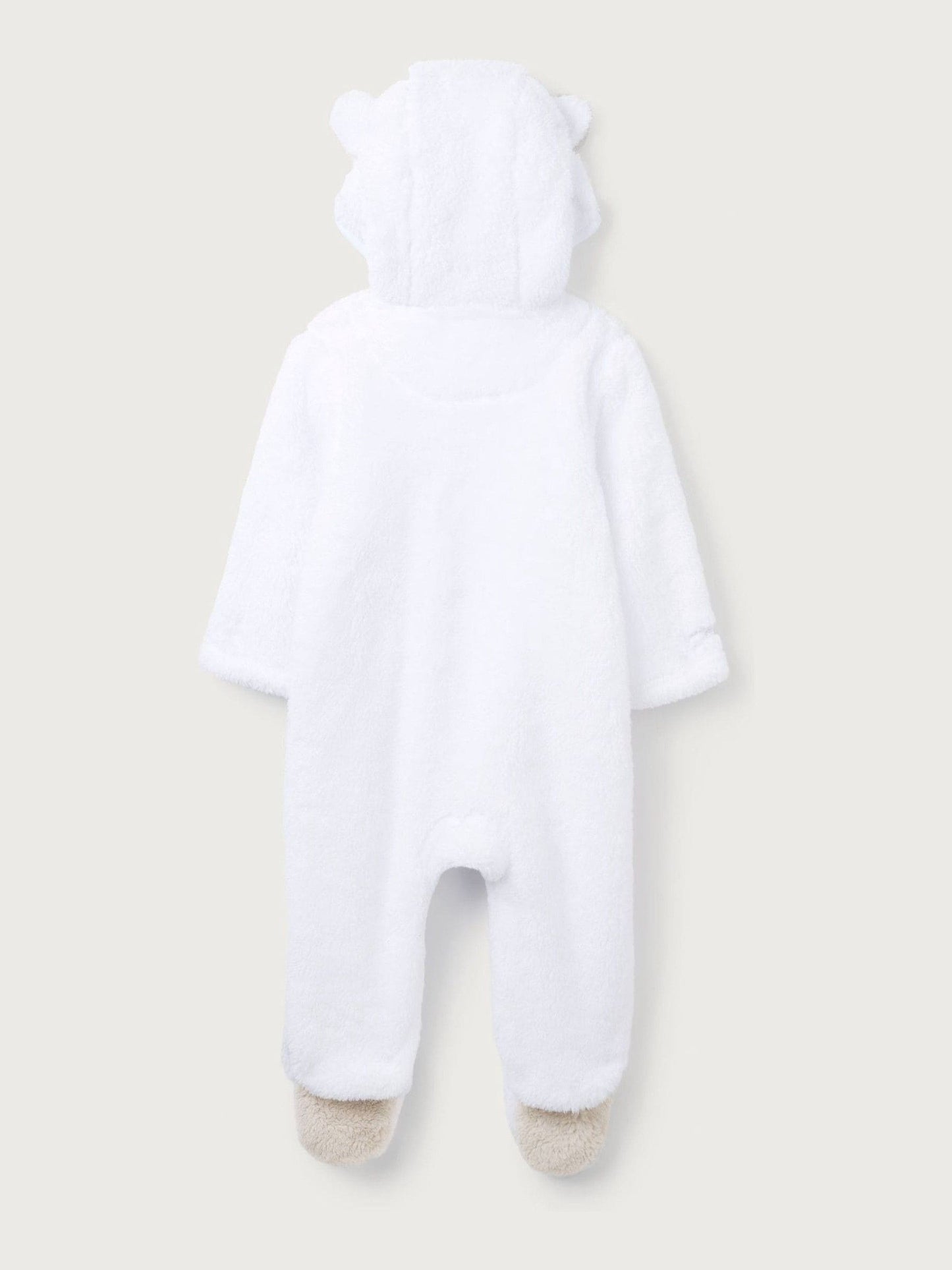 The White Company White Pebble Fleece Romper image 6