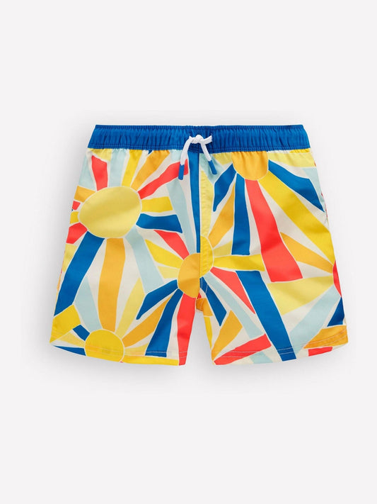 Boden Yellow Swim Shorts image 1