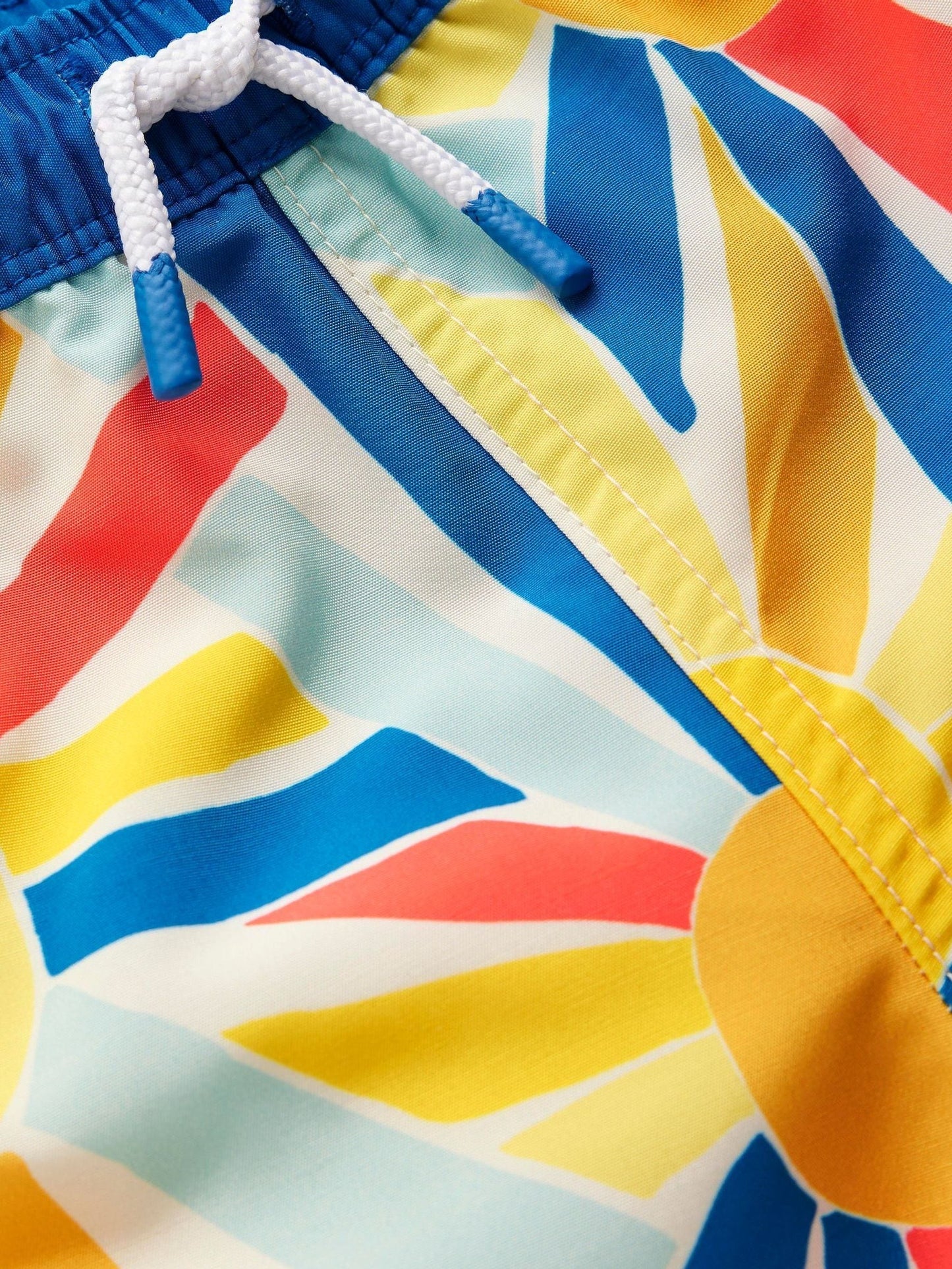 Boden Yellow Swim Shorts image 3