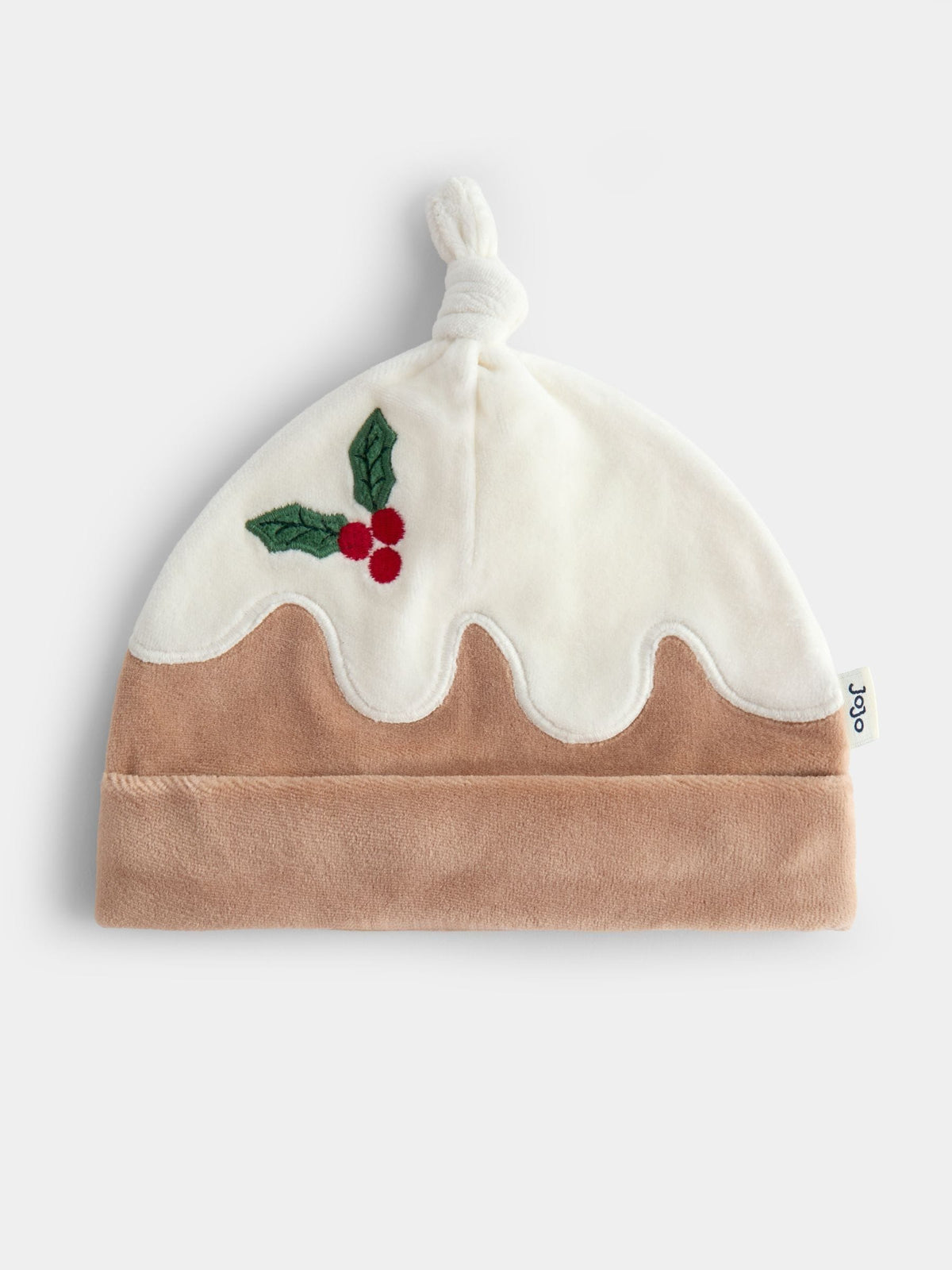 Jojo Maman Bébé Brown Baby Hat and Bib Set - image 2