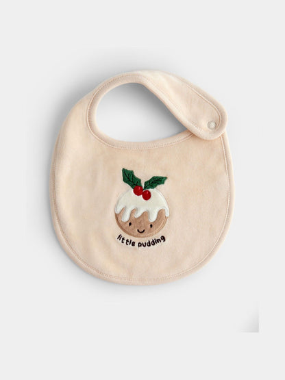 Jojo Maman Bébé Brown Baby Hat and Bib Set - image 3
