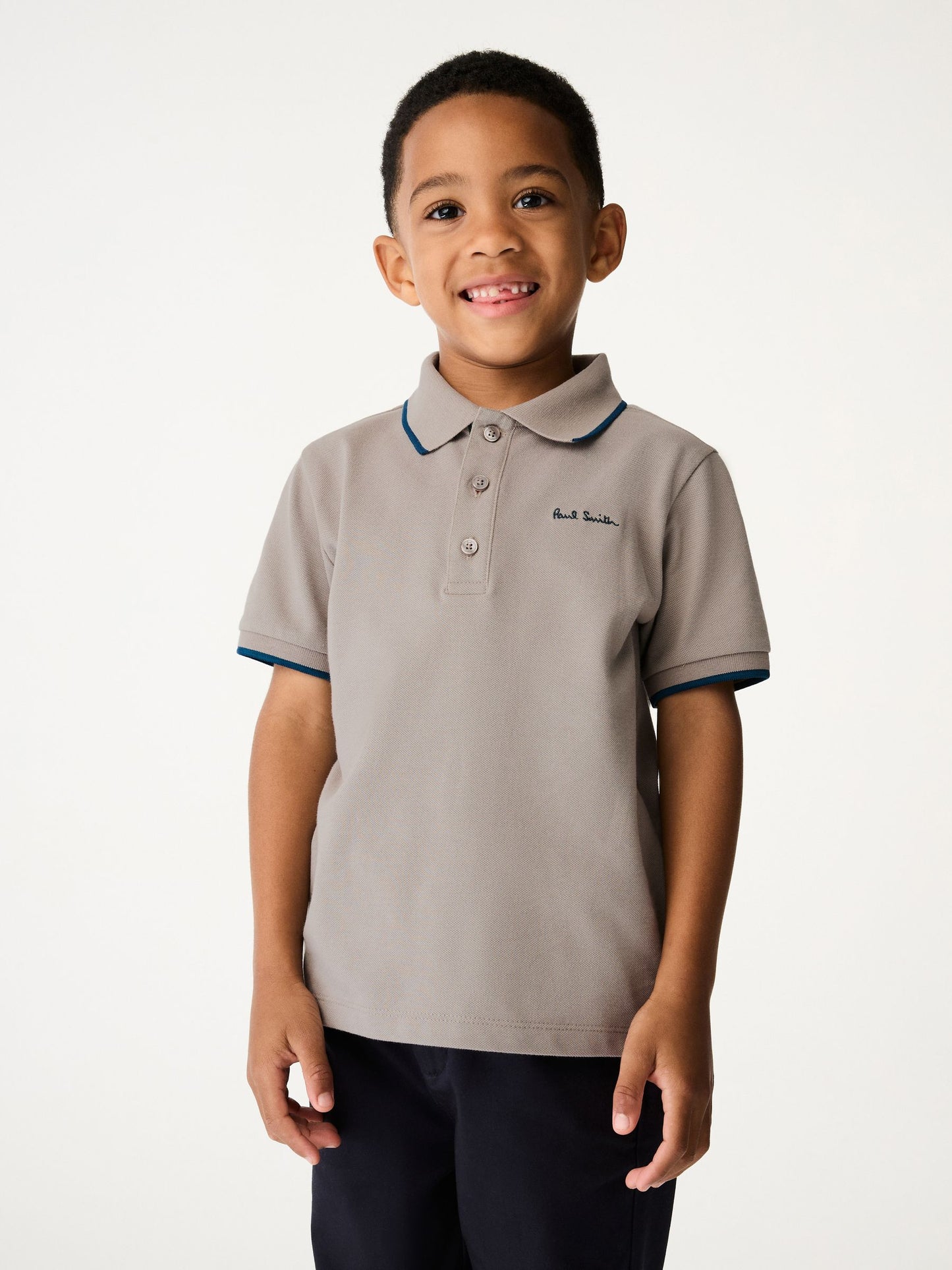Dsiney Kidz - Paul Smith Junior Boys Short Sleeve Signature Polo Shirt image 1