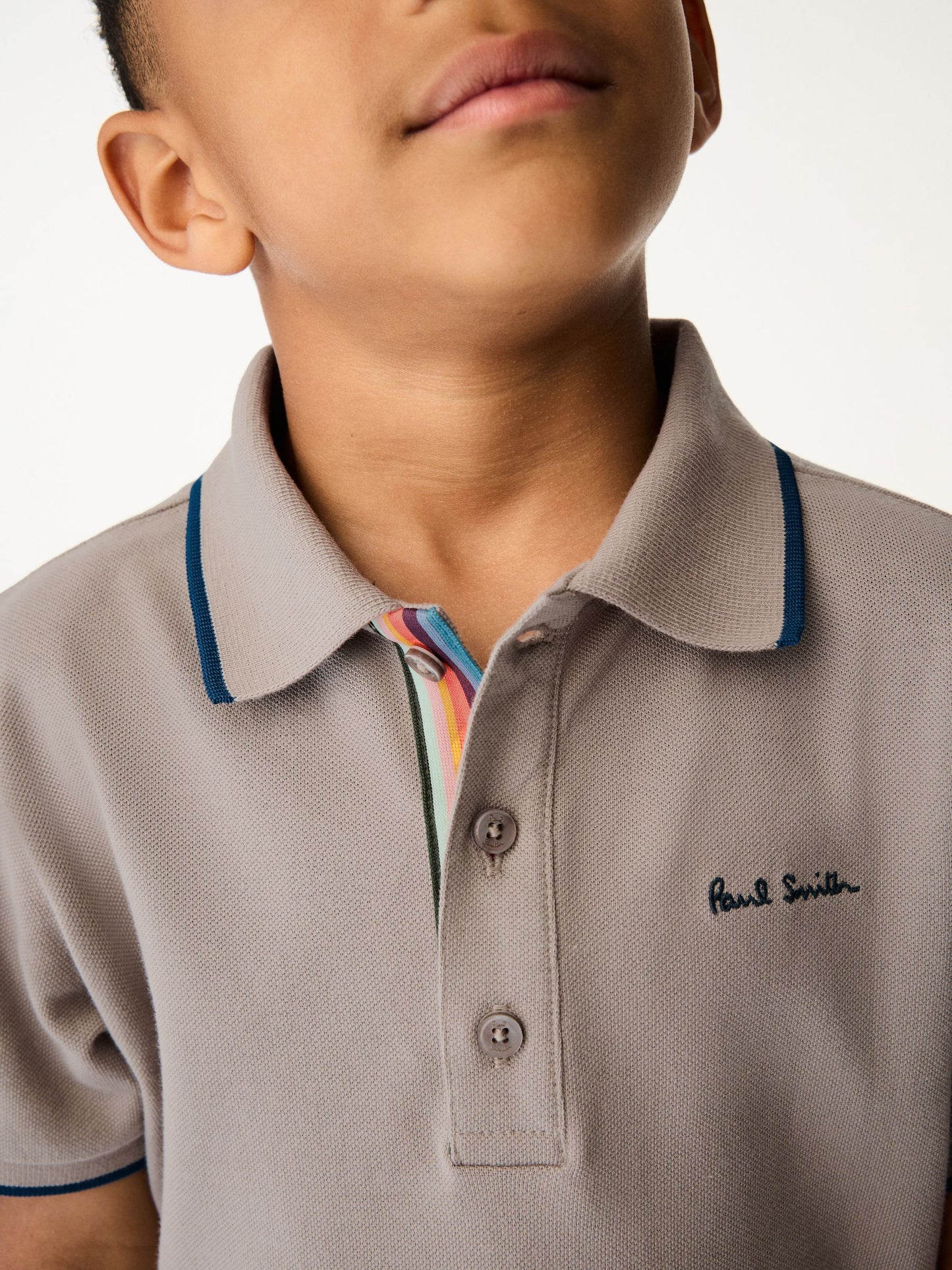 Dsiney Kidz - Paul Smith Junior Boys Short Sleeve Signature Polo Shirt image 3