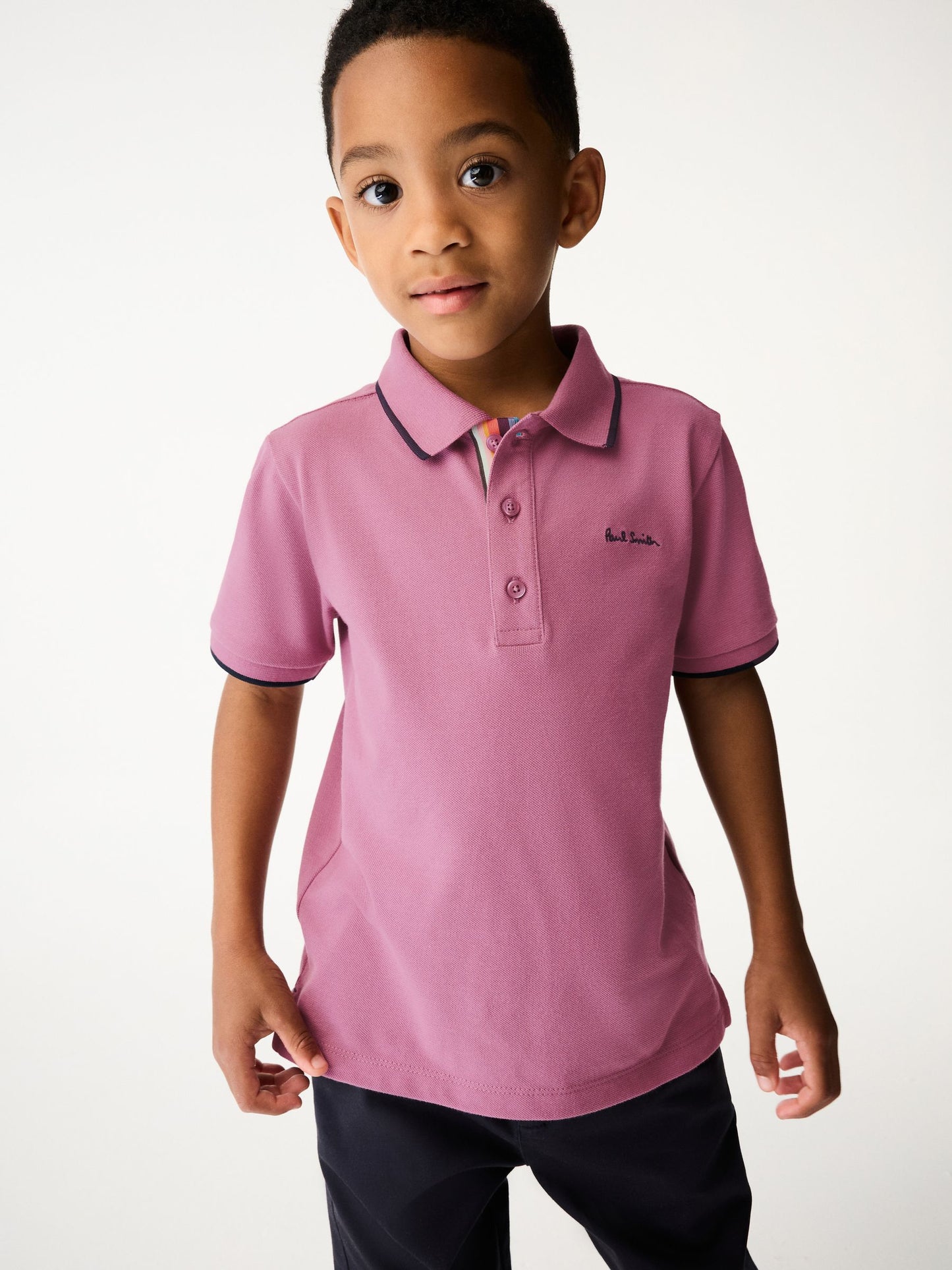Dsiney Kidz - Paul Smith Junior Boys Short Sleeve Signature Polo Shirt image 1