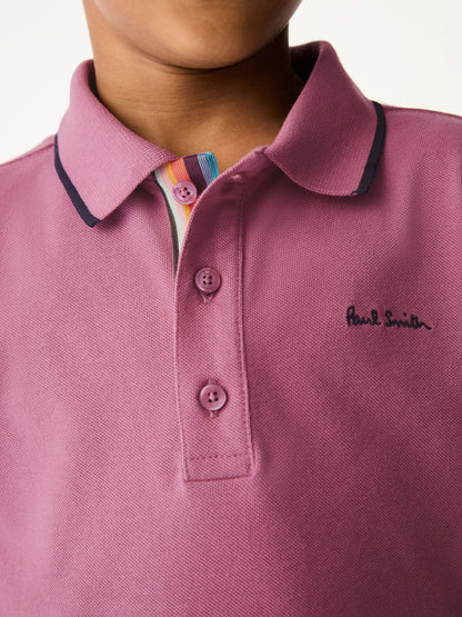 Dsiney Kidz - Paul Smith Junior Boys Short Sleeve Signature Polo Shirt image 3