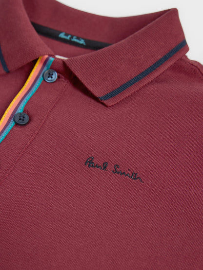 Dsiney Kidz - Paul Smith Junior Boys Long Sleeve Signature Polo Shirt image 3