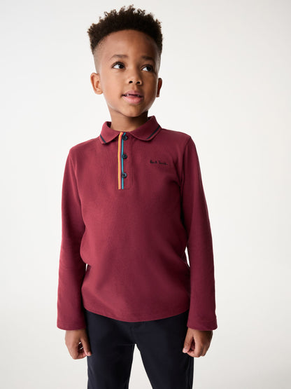 Dsiney Kidz - Paul Smith Junior Boys Long Sleeve Signature Polo Shirt image 5