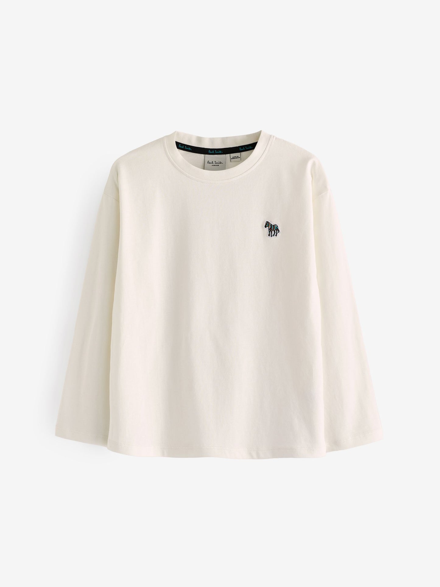 Dsiney Kidz - Paul Smith Junior Navy/Grey Signature Long Sleeve T-Shirts 3 Pack image 4