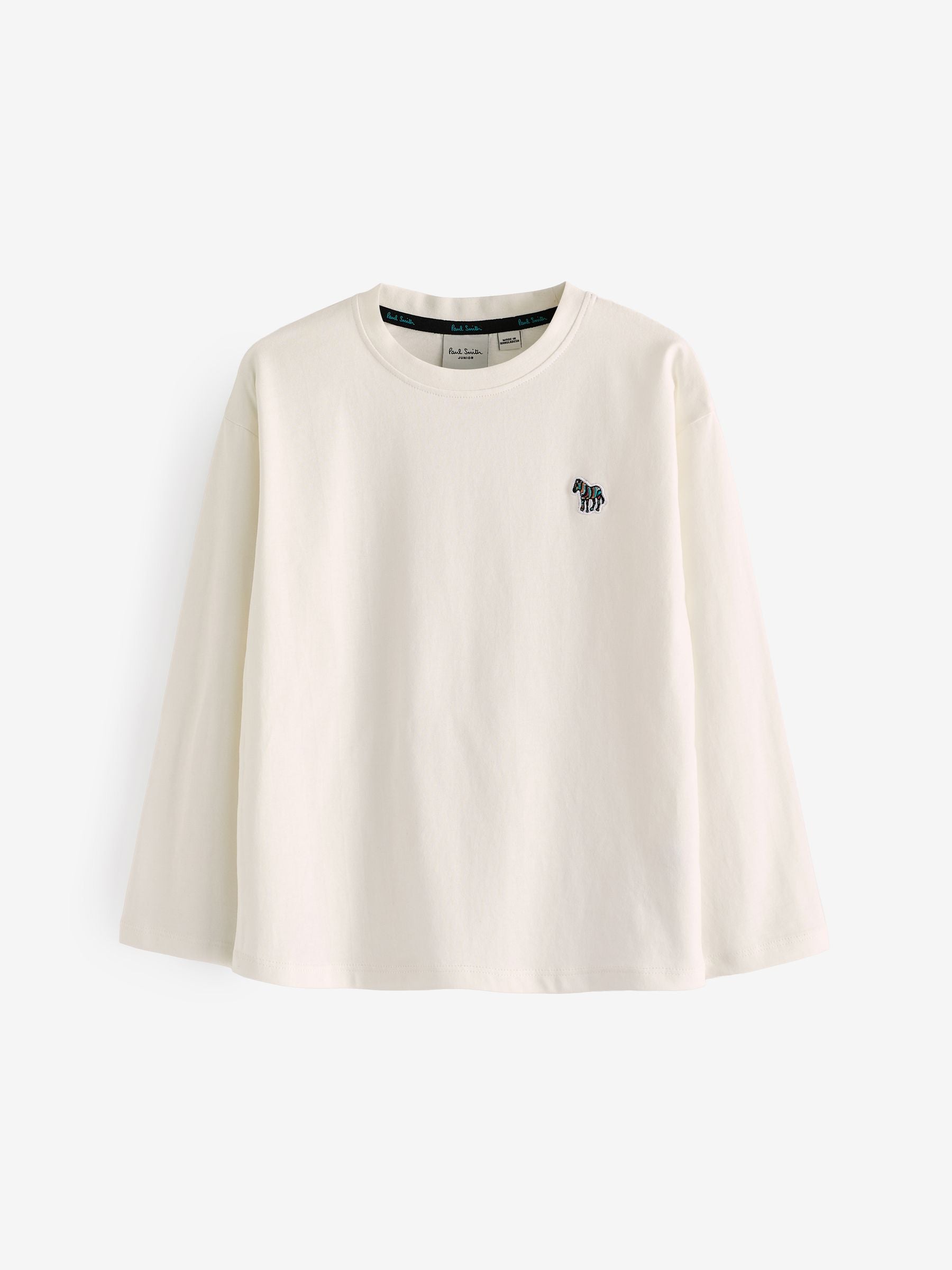 Dsiney Kidz - Paul Smith Junior Navy/Grey Signature Long Sleeve T-Shirts 3 Pack image 4