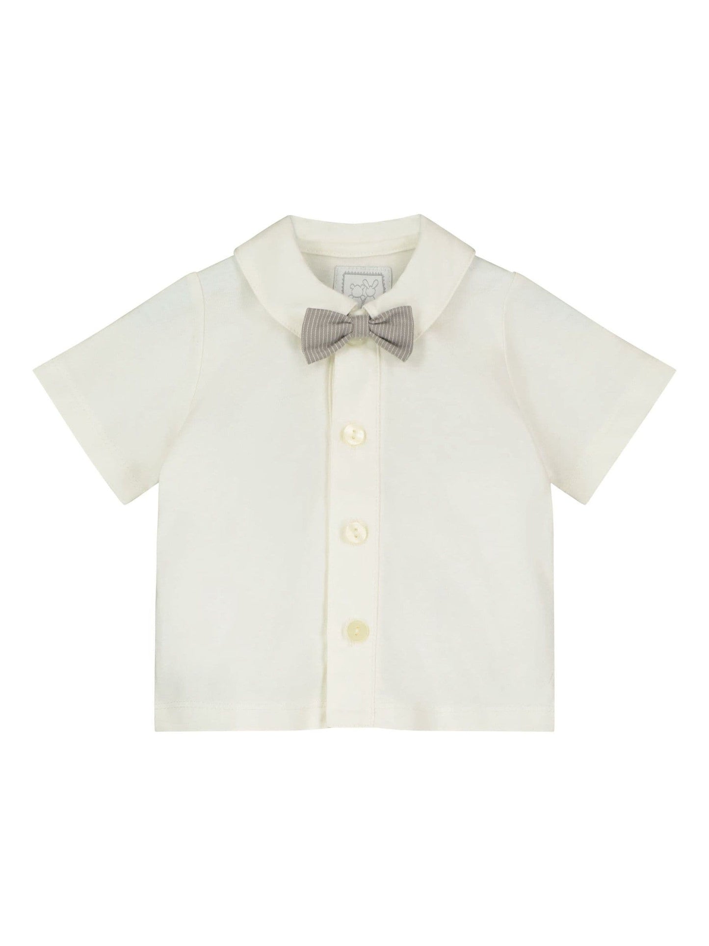 Emile Et Rose Natural 100% Cotton Shirt, Waistcoat And Short 3 Piece Set image 4