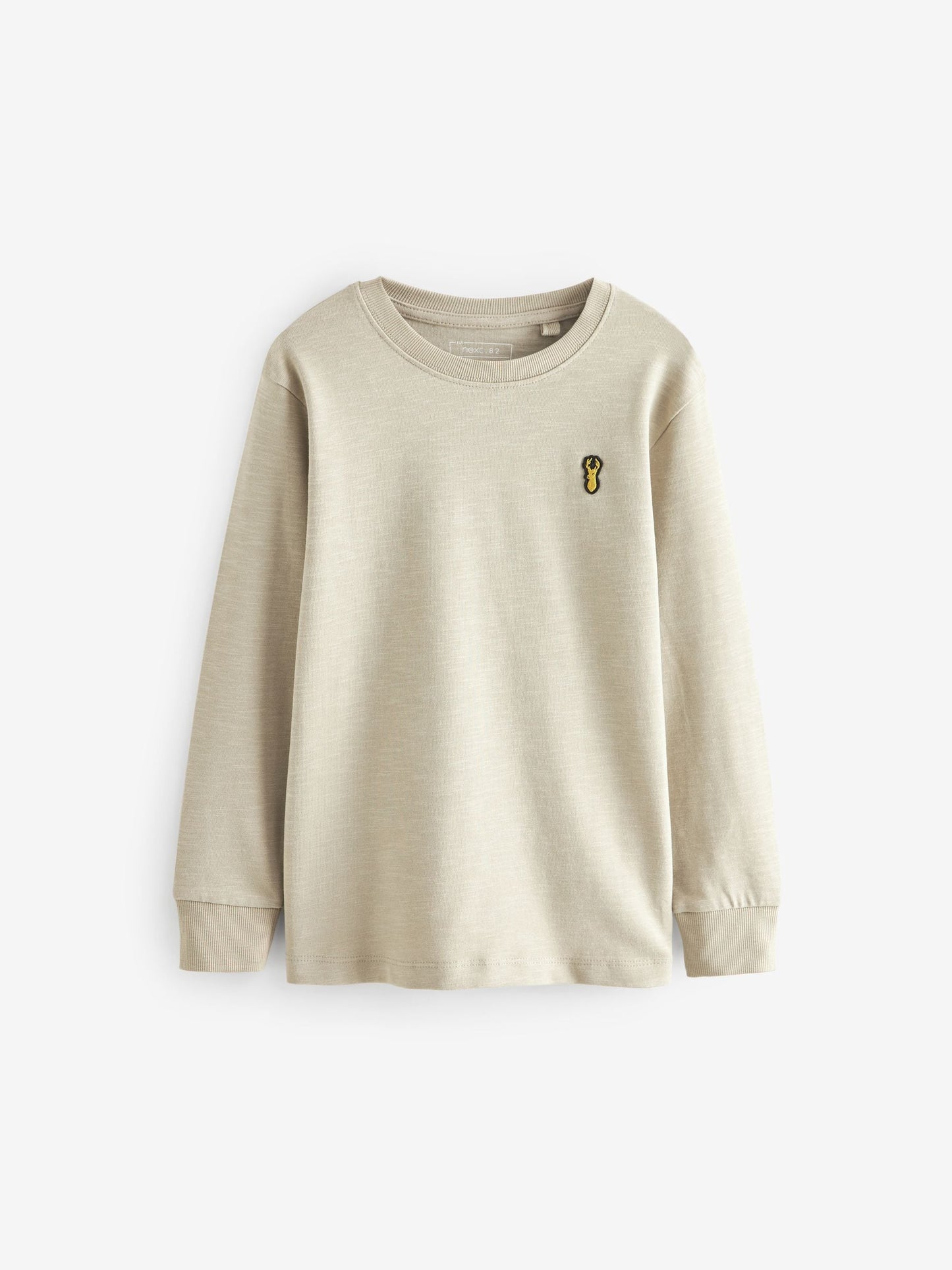 Dsiney Kidz - Blue/Green/Grey/Stone Stag Logo Long Sleeve Cosy T-Shirts 4 Pack (3-16yrs) image 4
