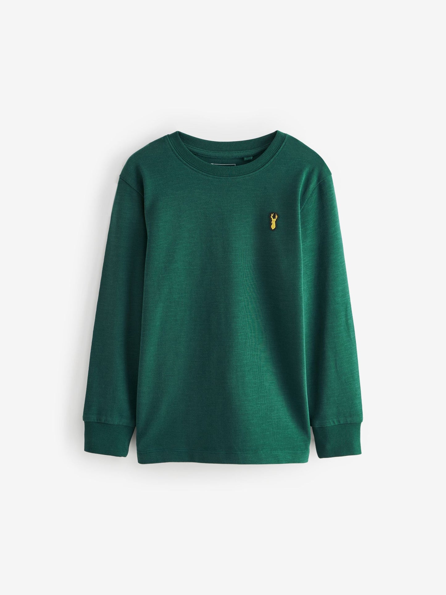 Dsiney Kidz - Blue/Green/Grey/Stone Stag Logo Long Sleeve Cosy T-Shirts 4 Pack (3-16yrs) image 5