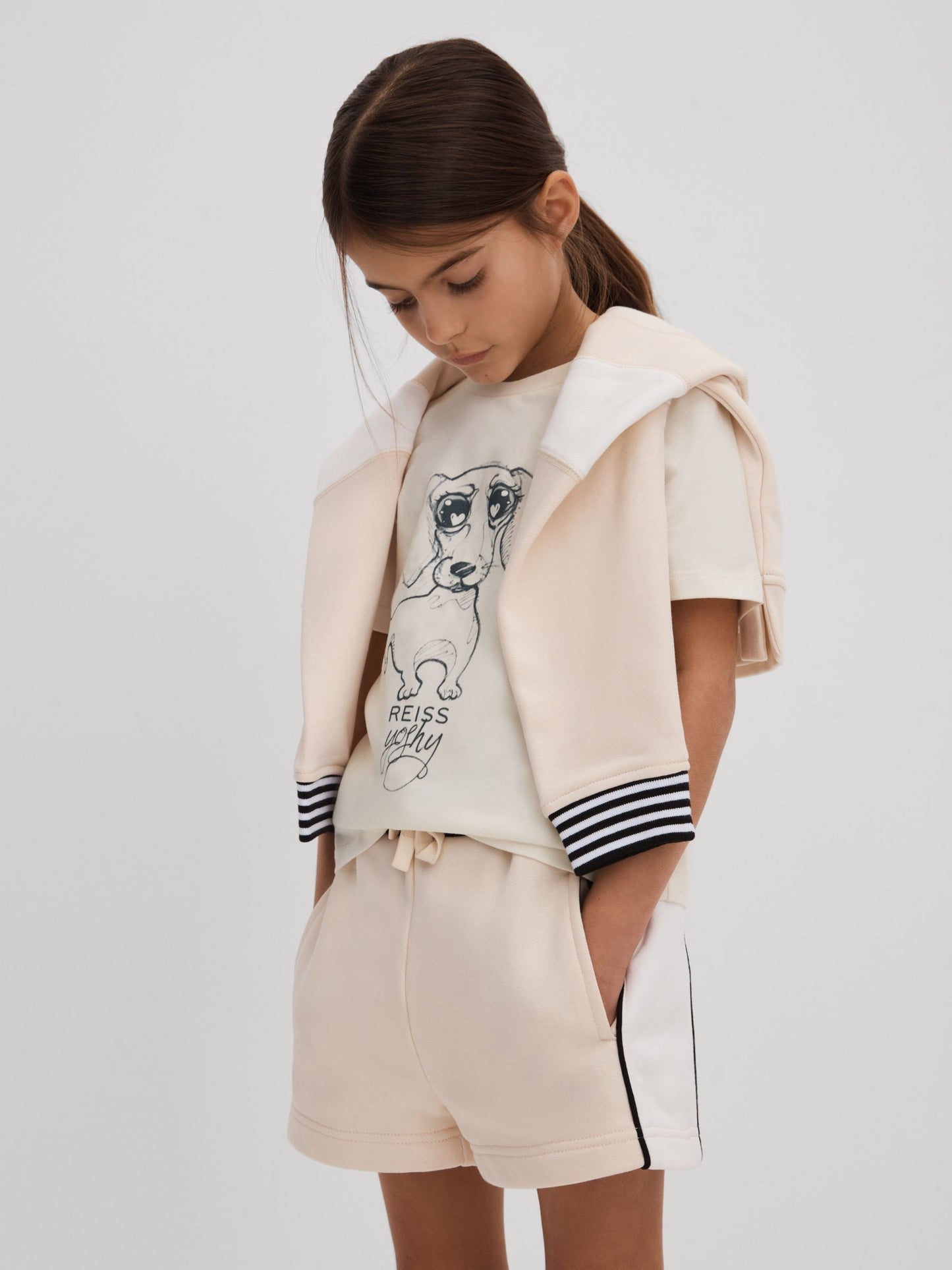 Dsiney Kidz - Reiss Ivory Print Yoshy 13-14 yrs Cotton Print T-Shirt image 1