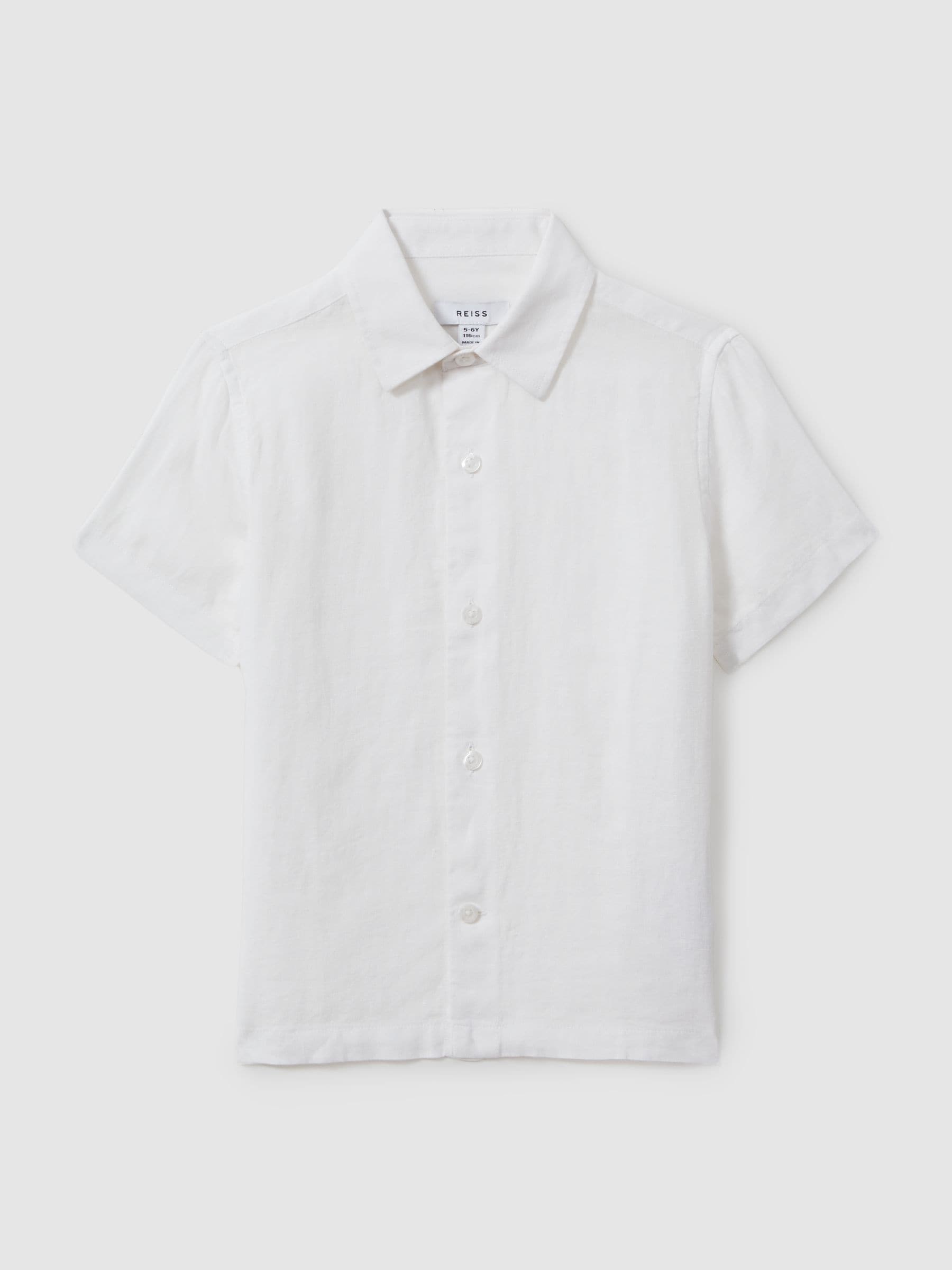 Dsiney Kidz - Reiss White Holiday 9-13 yrs Short Sleeve Shirt image 2