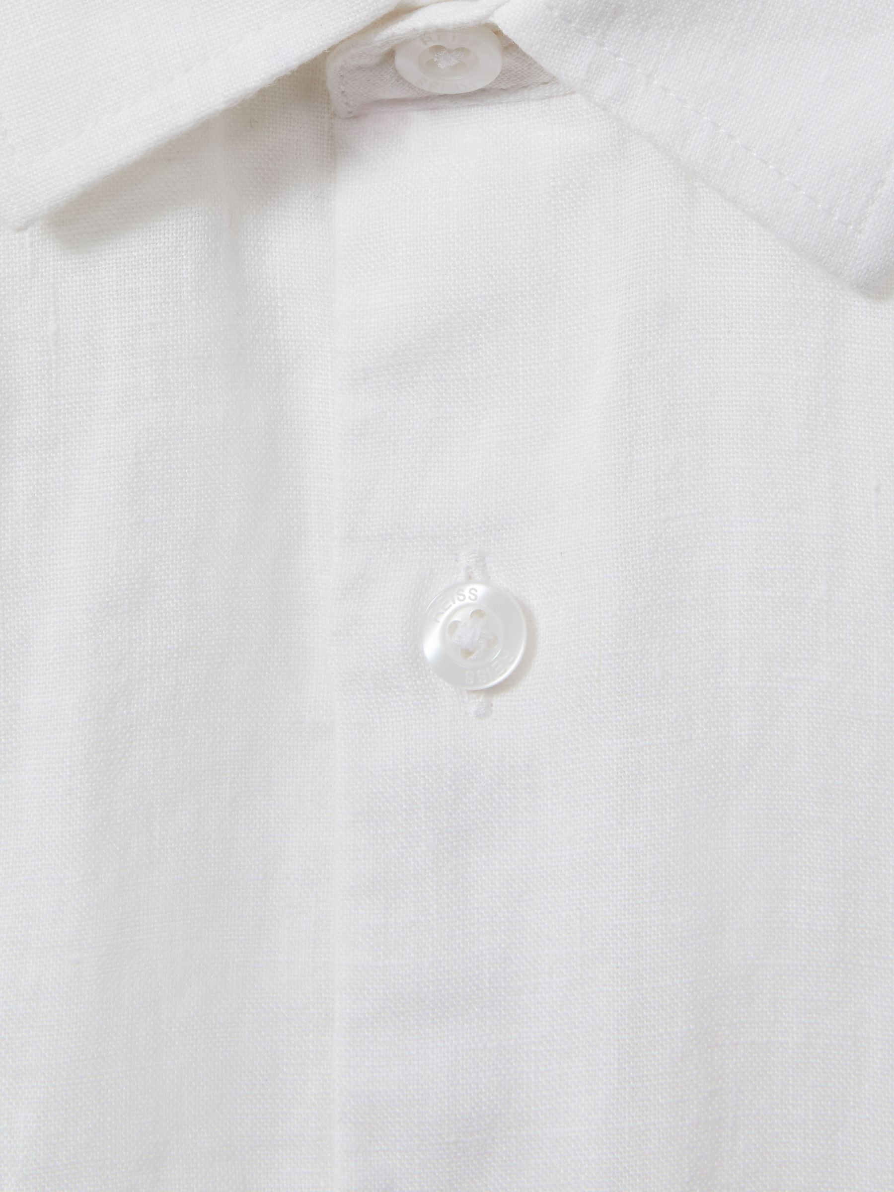 Dsiney Kidz - Reiss White Holiday 9-13 yrs Short Sleeve Shirt image 4