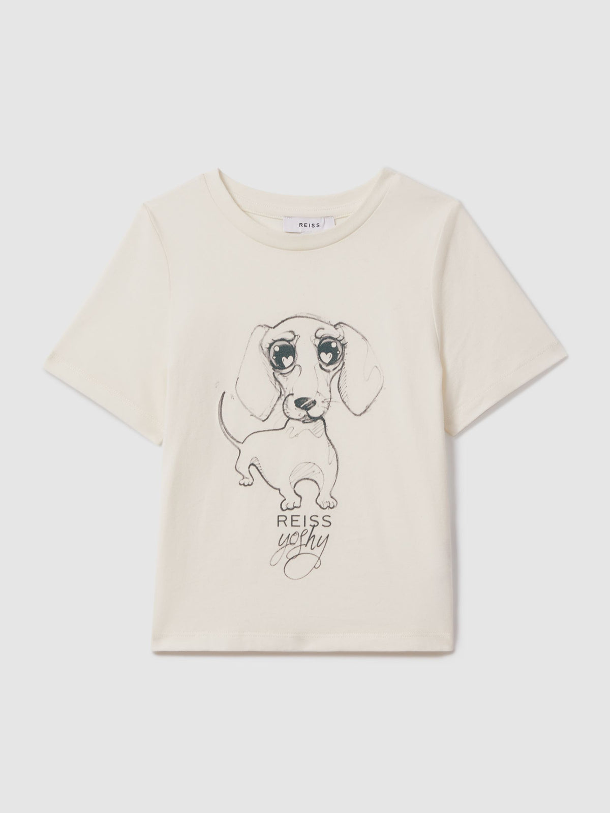 Dsiney Kidz - Reiss Ivory Print Yoshy 4-9 yrs Cotton Print T-Shirt image 2