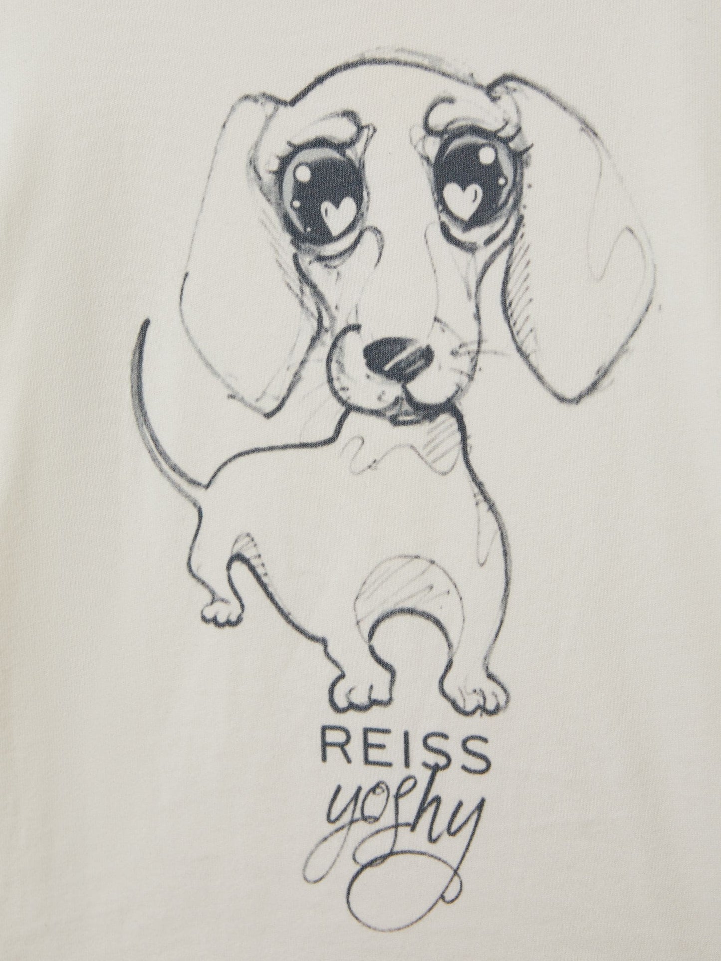 Dsiney Kidz - Reiss Ivory Print Yoshy 4-9 yrs Cotton Print T-Shirt image 4