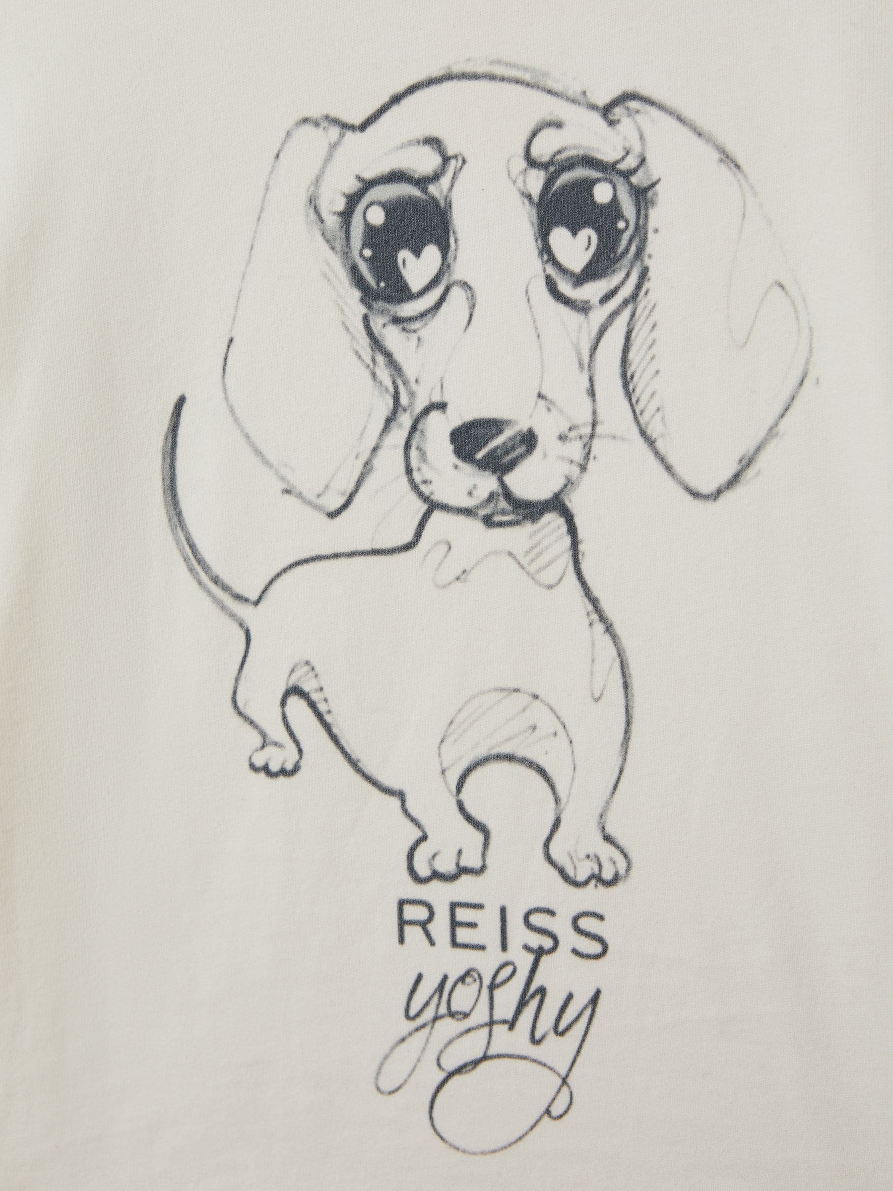 Dsiney Kidz - Reiss Ivory Print Yoshy 4-9 yrs Cotton Print T-Shirt image 4