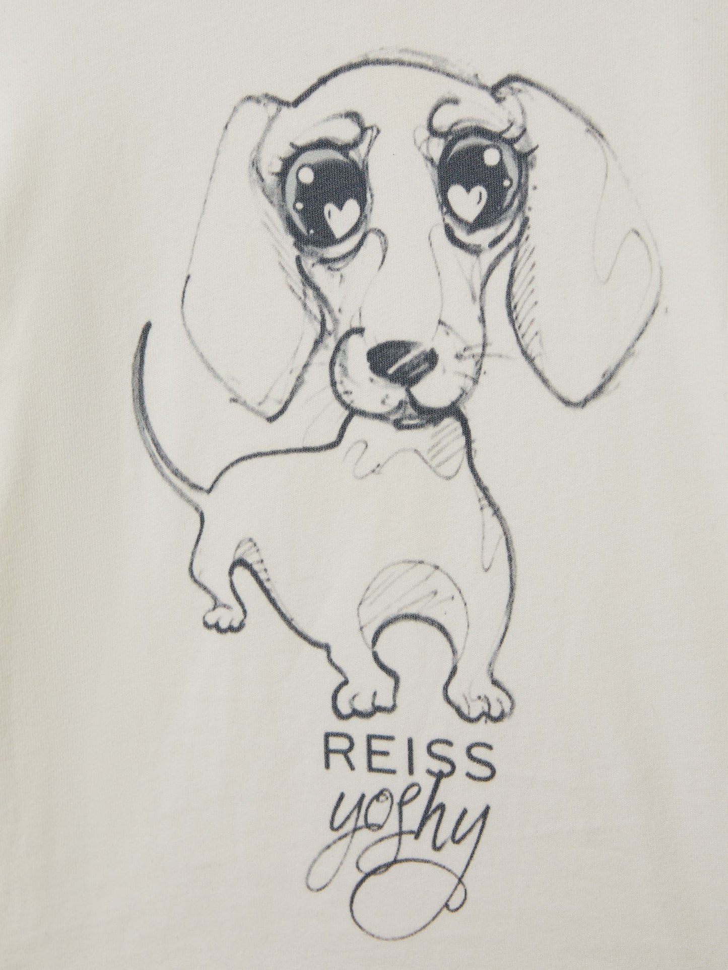 Dsiney Kidz - Reiss Ivory Print Yoshy 9-13 yrs Cotton Print T-Shirt image 4