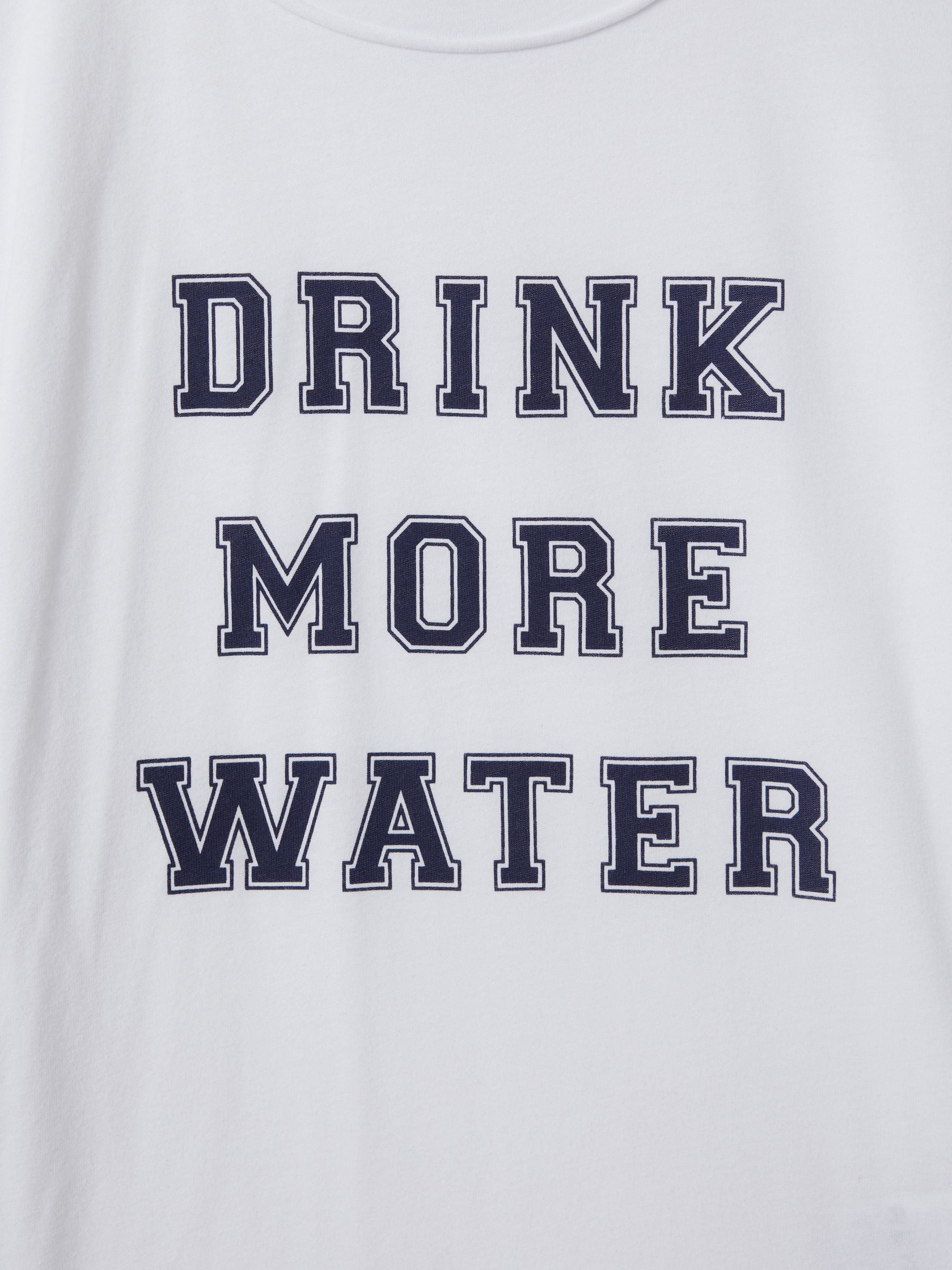 Dsiney Kidz - Reiss Ivory Tereza 4-9 yrs Slogan Crew Neck T-Shirt image 4