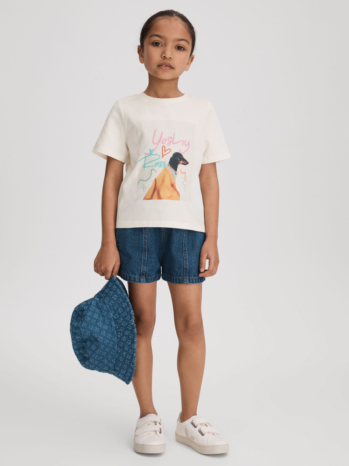 Dsiney Kidz - Reiss Multi Yoshy 4-9 yrs Cotton Print T-Shirt image 1