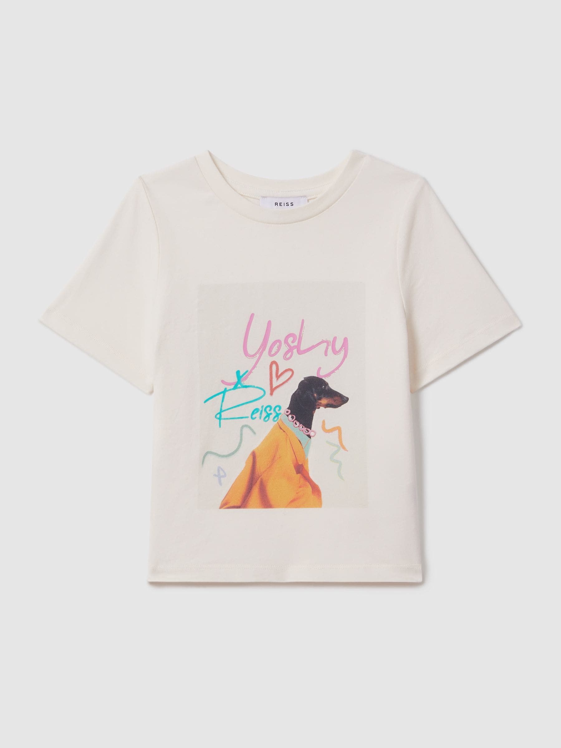 Dsiney Kidz - Reiss Multi Yoshy 4-9 yrs Cotton Print T-Shirt image 2