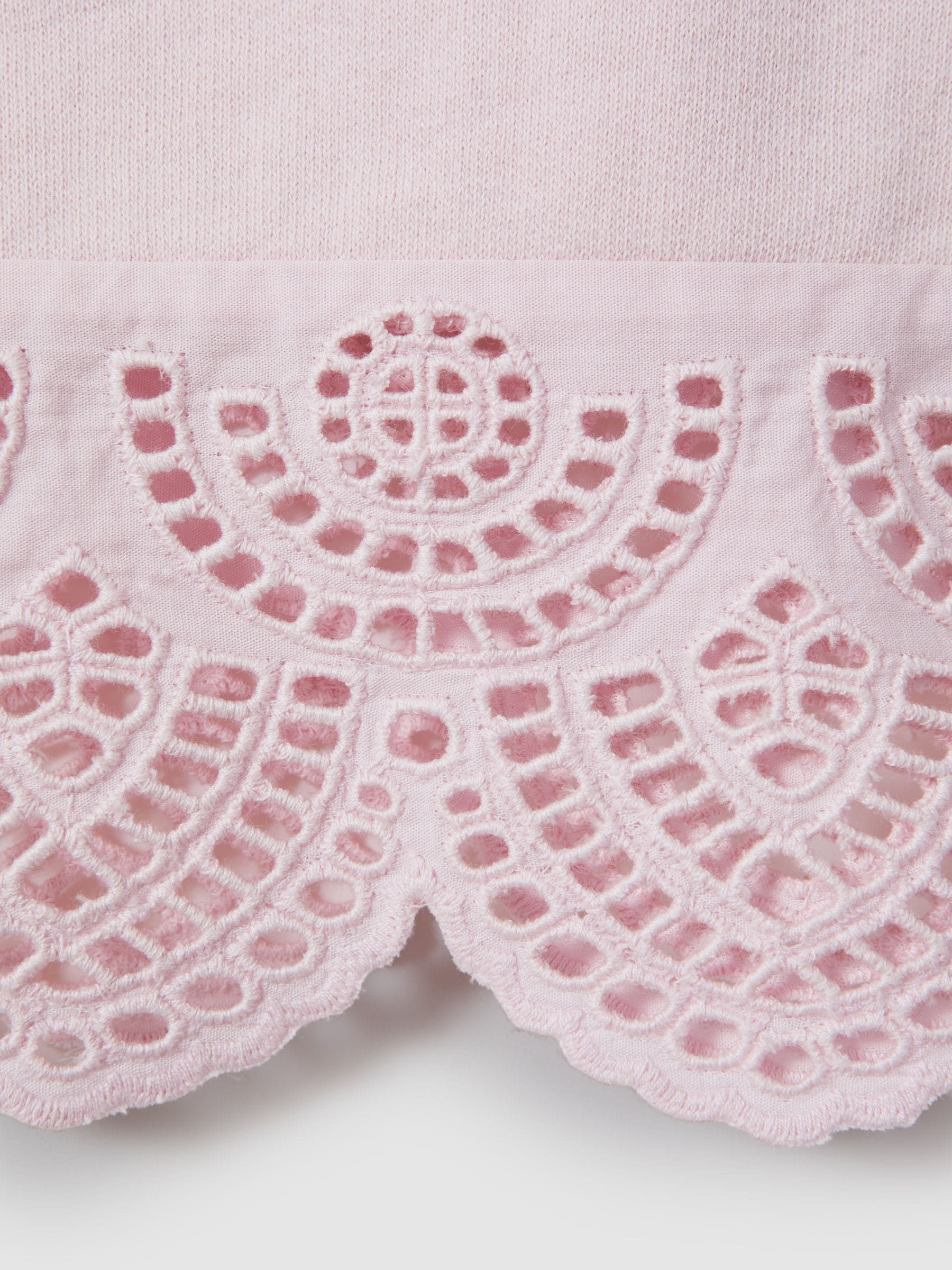 Dsiney Kidz - Reiss Pink Sophie 9-13 yrs Cotton Broderie Top Co-Ord image 3