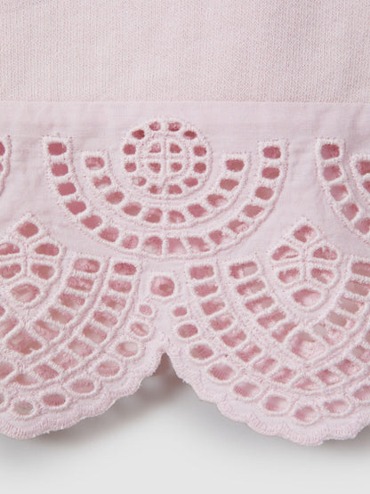 Dsiney Kidz - Reiss Pink Sophie 9-13 yrs Cotton Broderie Top Co-Ord image 3
