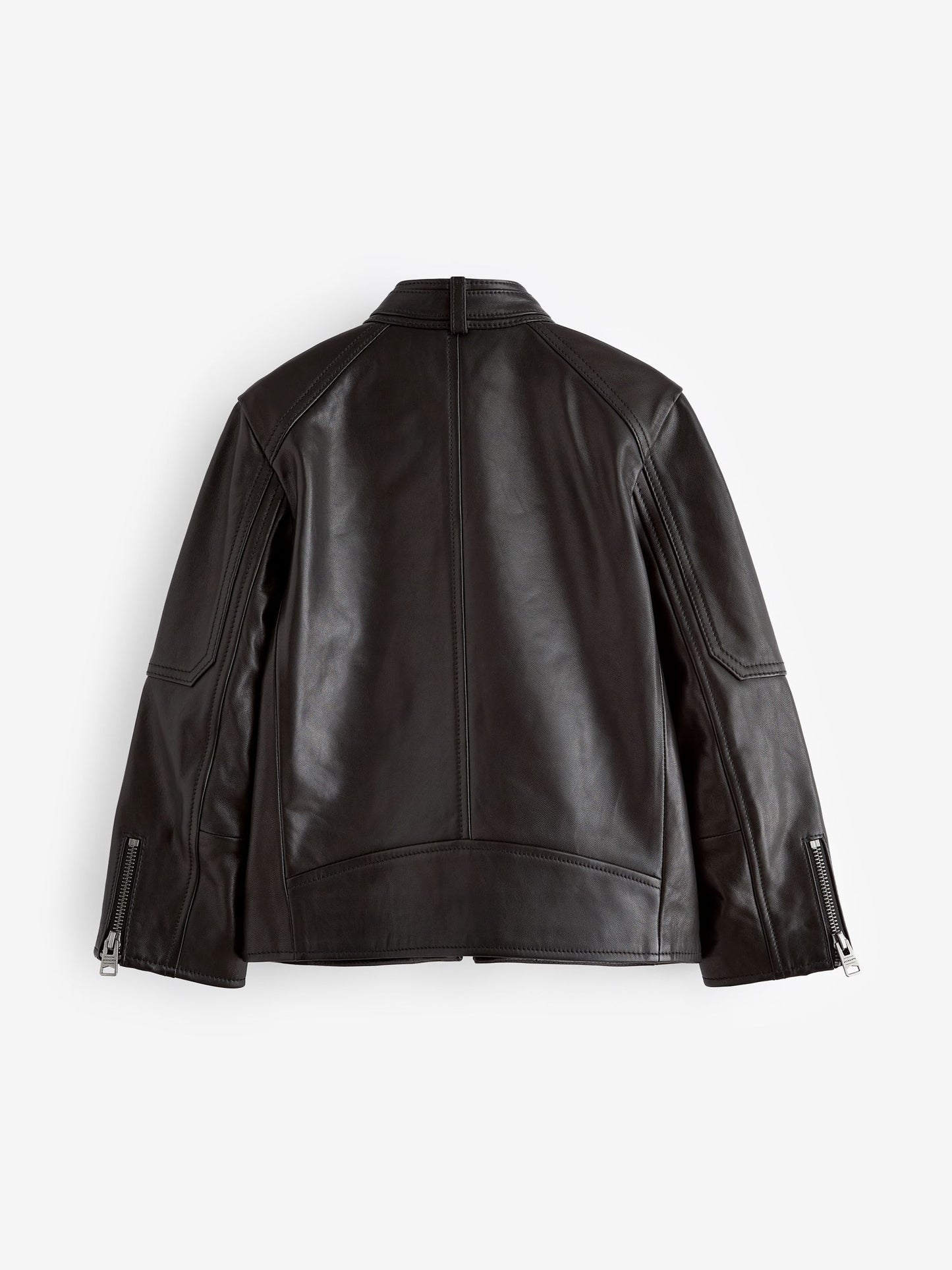 Dsiney Kidz - smALLSAINTS Black Cora Genuine Jacket image 6