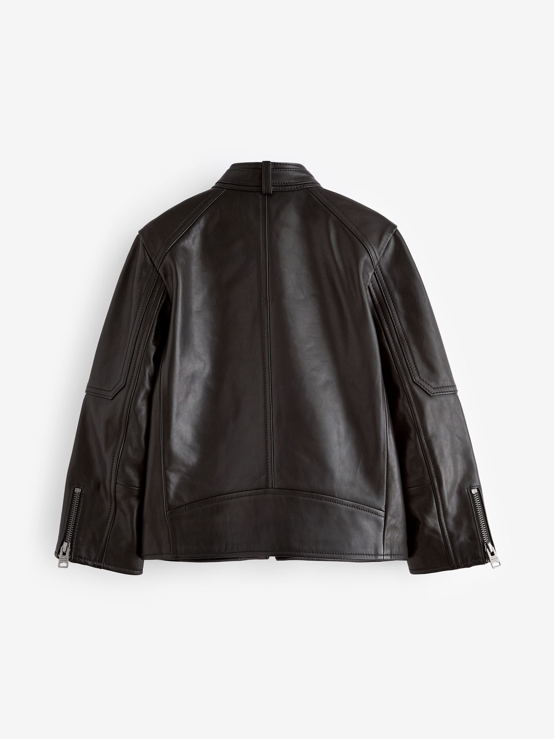 Dsiney Kidz - smALLSAINTS Black Cora Genuine Jacket image 6