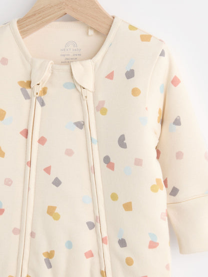 Multi 2.5 Tog Wadded Zip Sleepsuit image 4