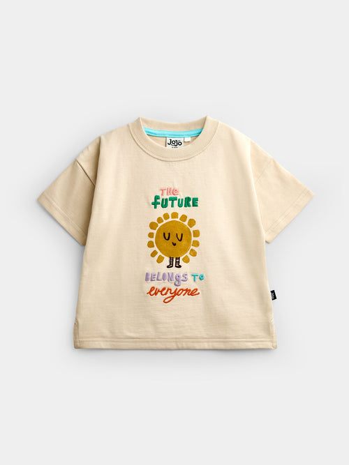 Dsiney Kidz - JoJo Maman Bébé The Future Belongs to Everyone Graphic T-Shirt image 1