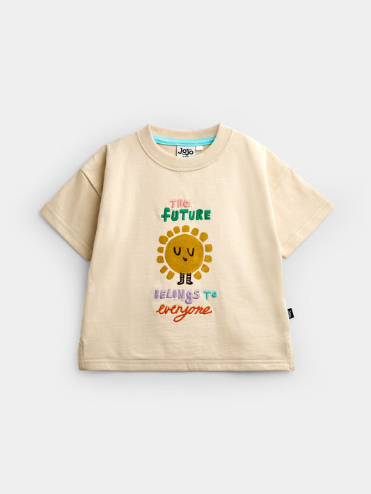 Dsiney Kidz - JoJo Maman Bébé The Future Belongs to Everyone Graphic T-Shirt image 1