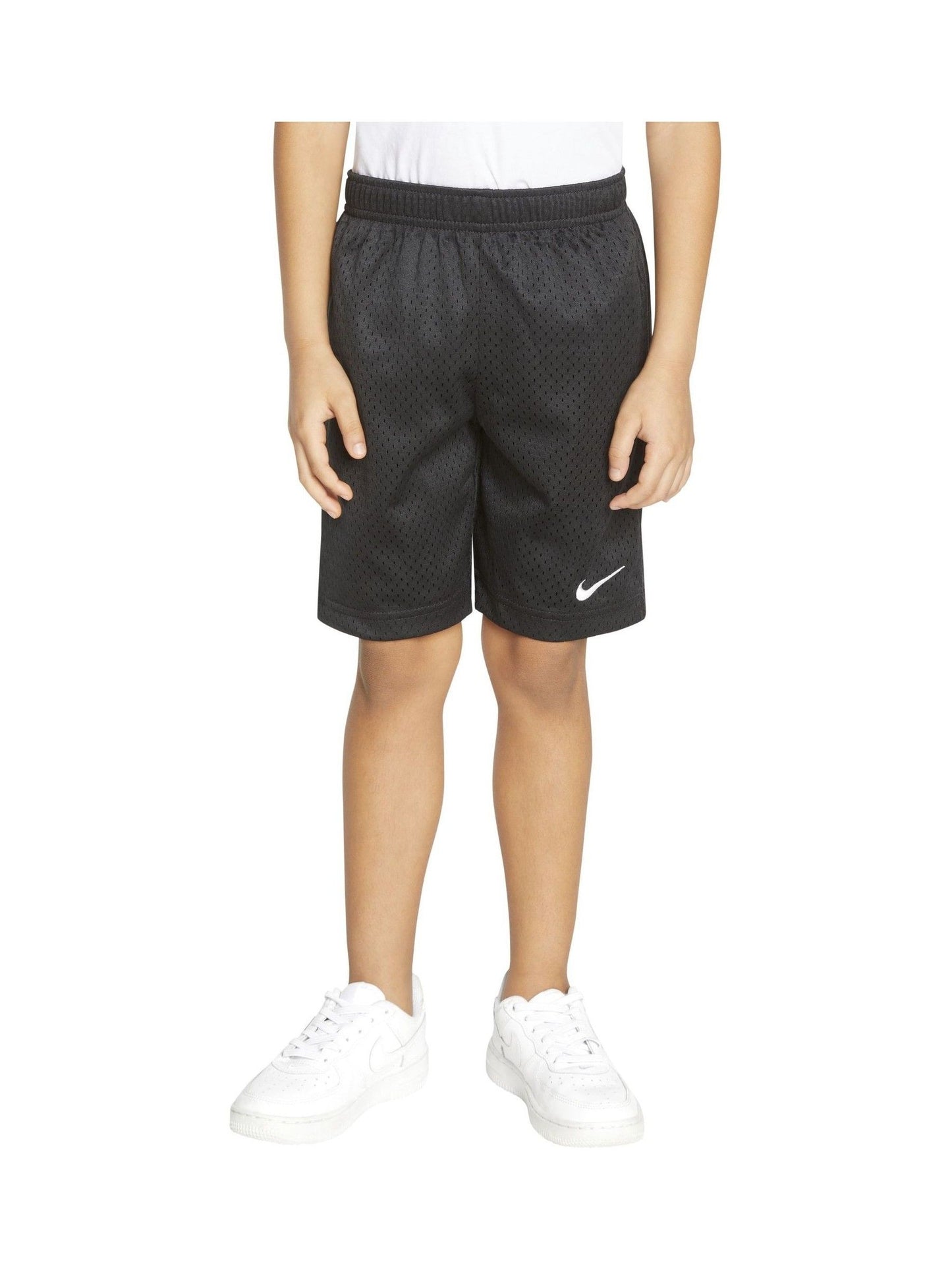 Nike Black Little Kids Mesh Shorts image 1