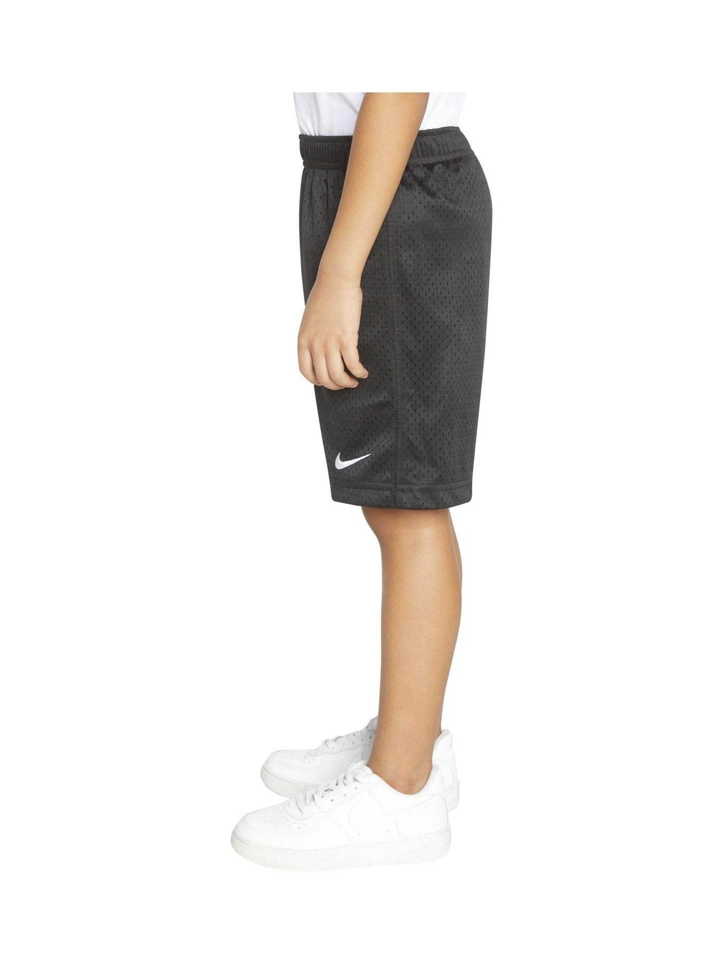 Nike Black Little Kids Mesh Shorts image 2