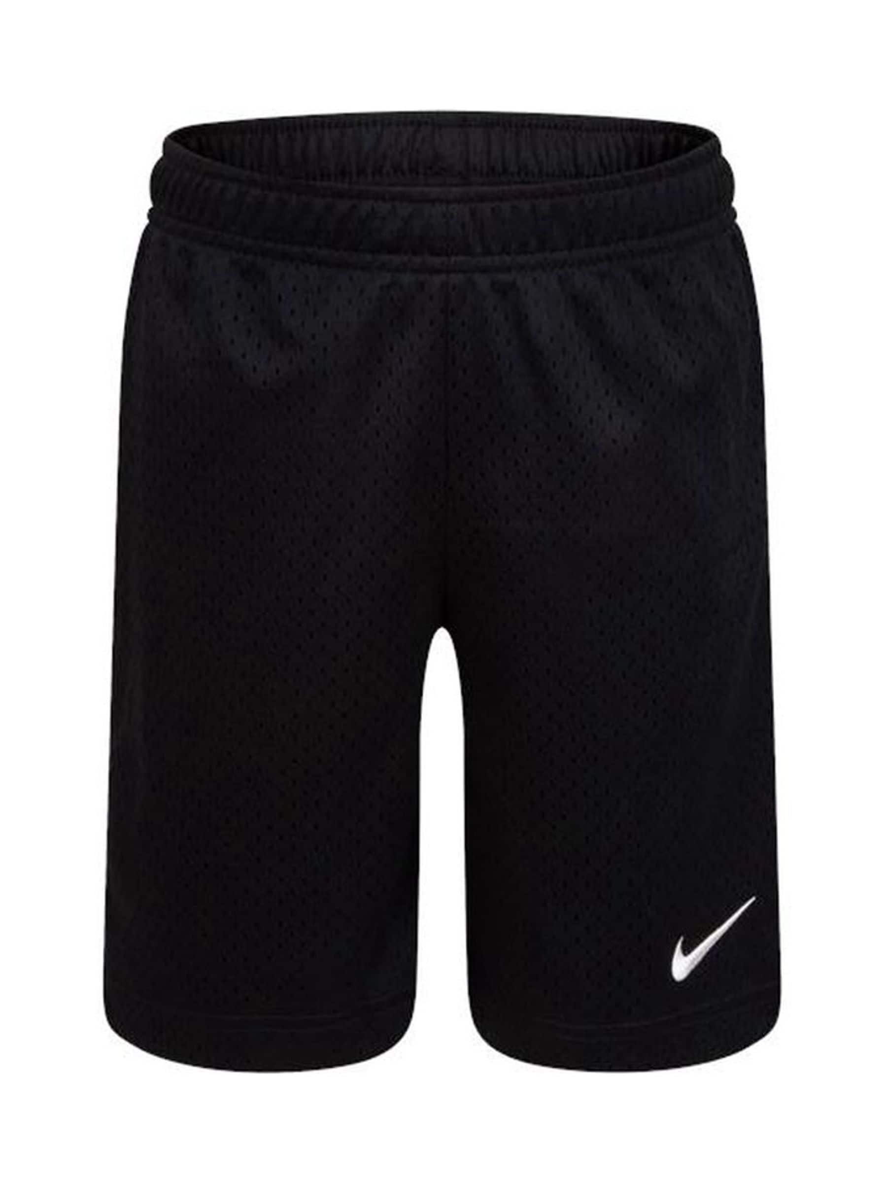 Nike Black Little Kids Mesh Shorts image 4