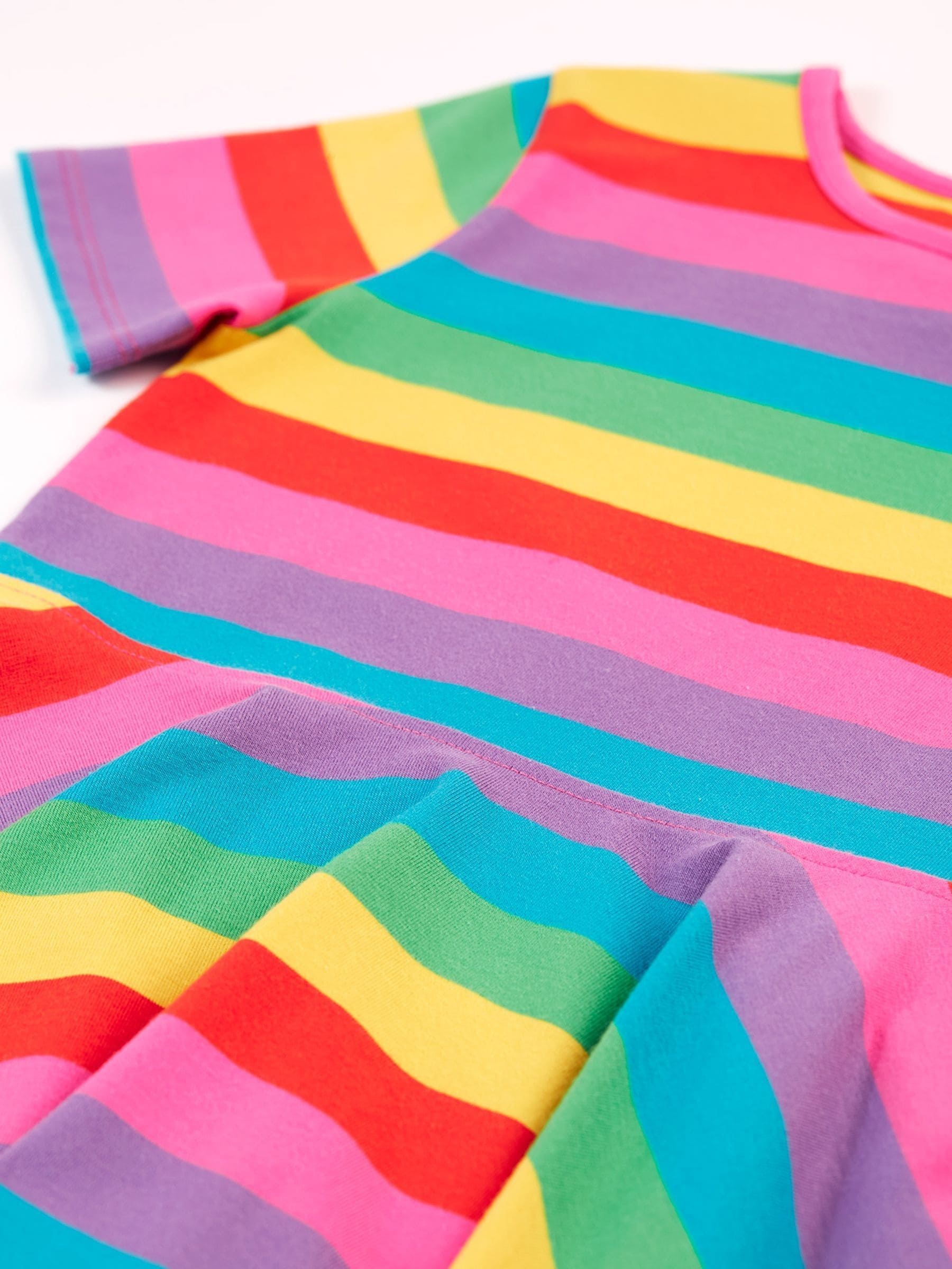 Frugi Pink Sunshine Skater Dress image 4