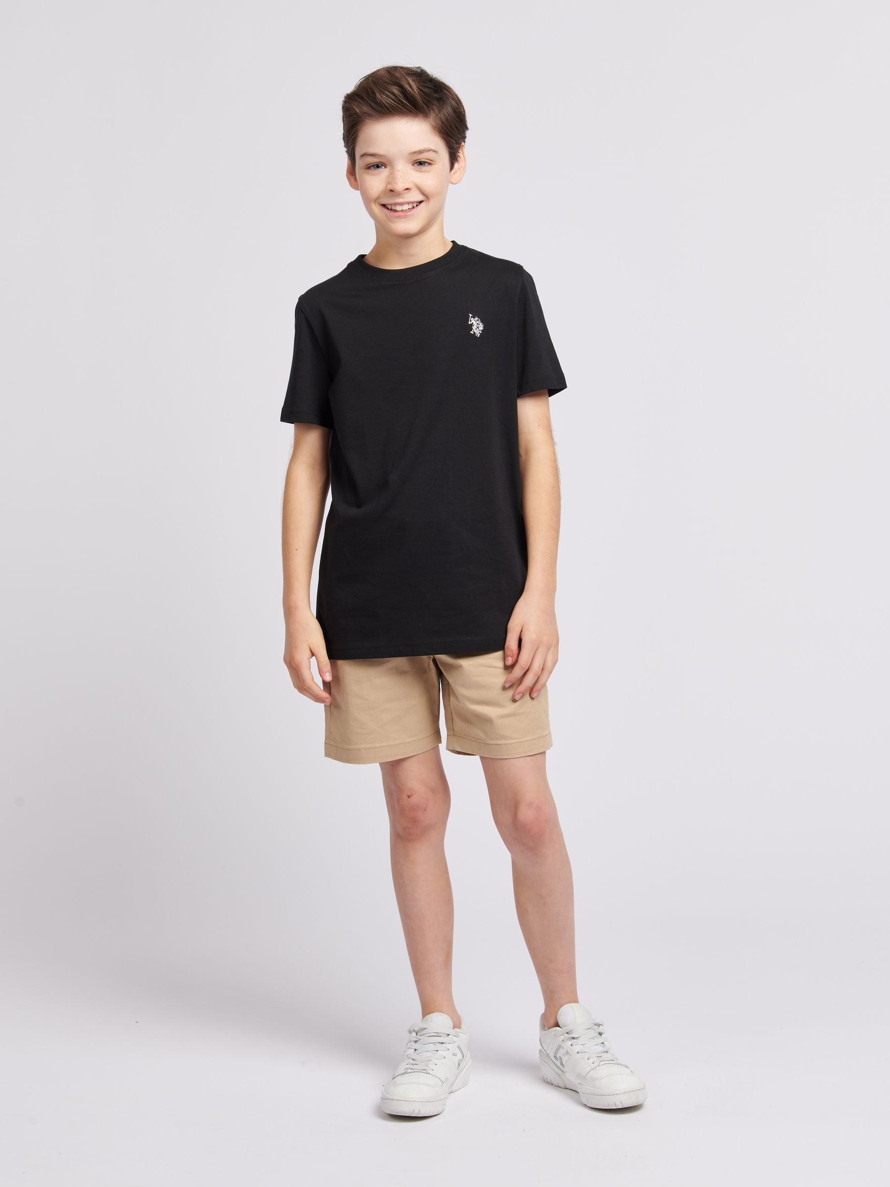 Dsiney Kidz - U.S. Polo Assn. Black Double Horsemen T-Shirt image 3
