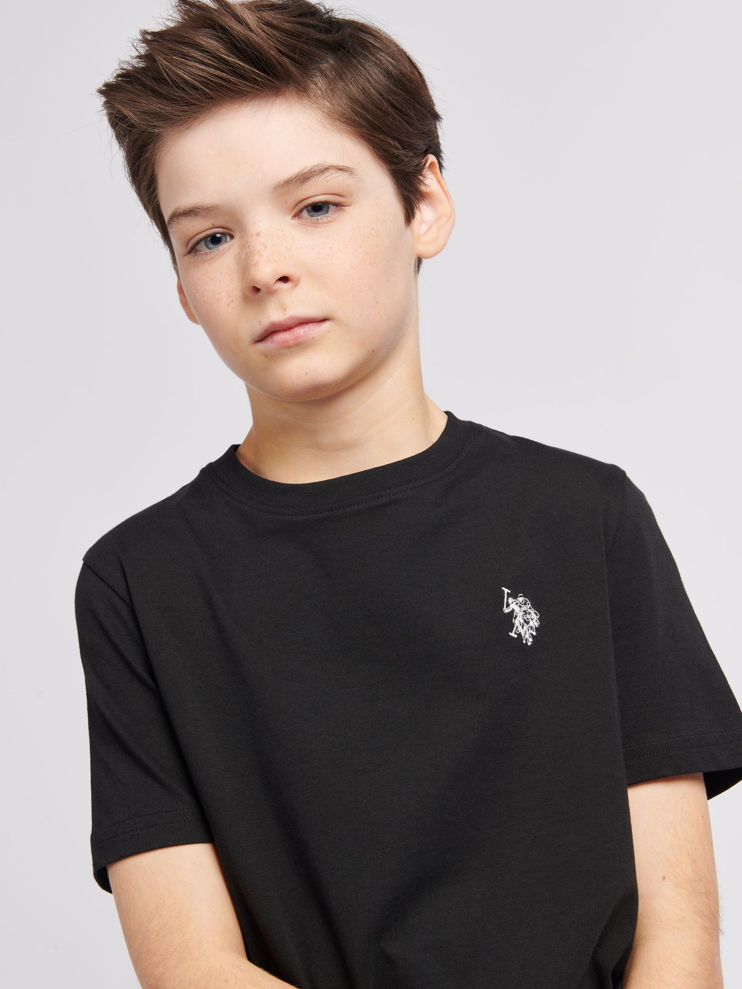 Dsiney Kidz - U.S. Polo Assn. Black Double Horsemen T-Shirt image 5