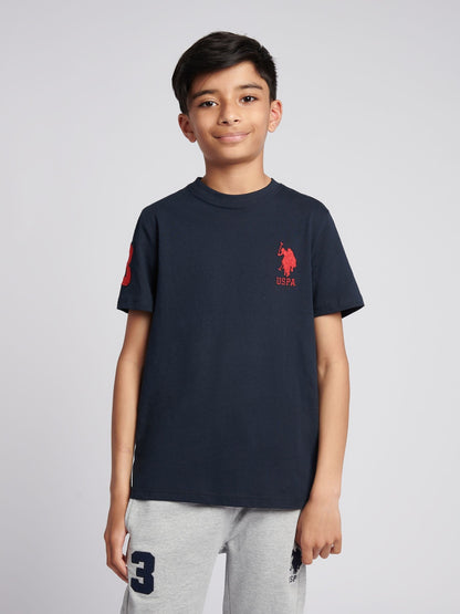Dsiney Kidz - U.S. Polo Assn. Blue Dark Player 3 T-Shirt image 1