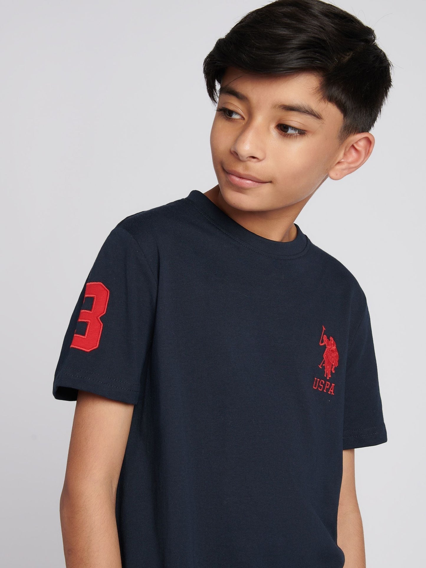Dsiney Kidz - U.S. Polo Assn. Blue Dark Player 3 T-Shirt image 2