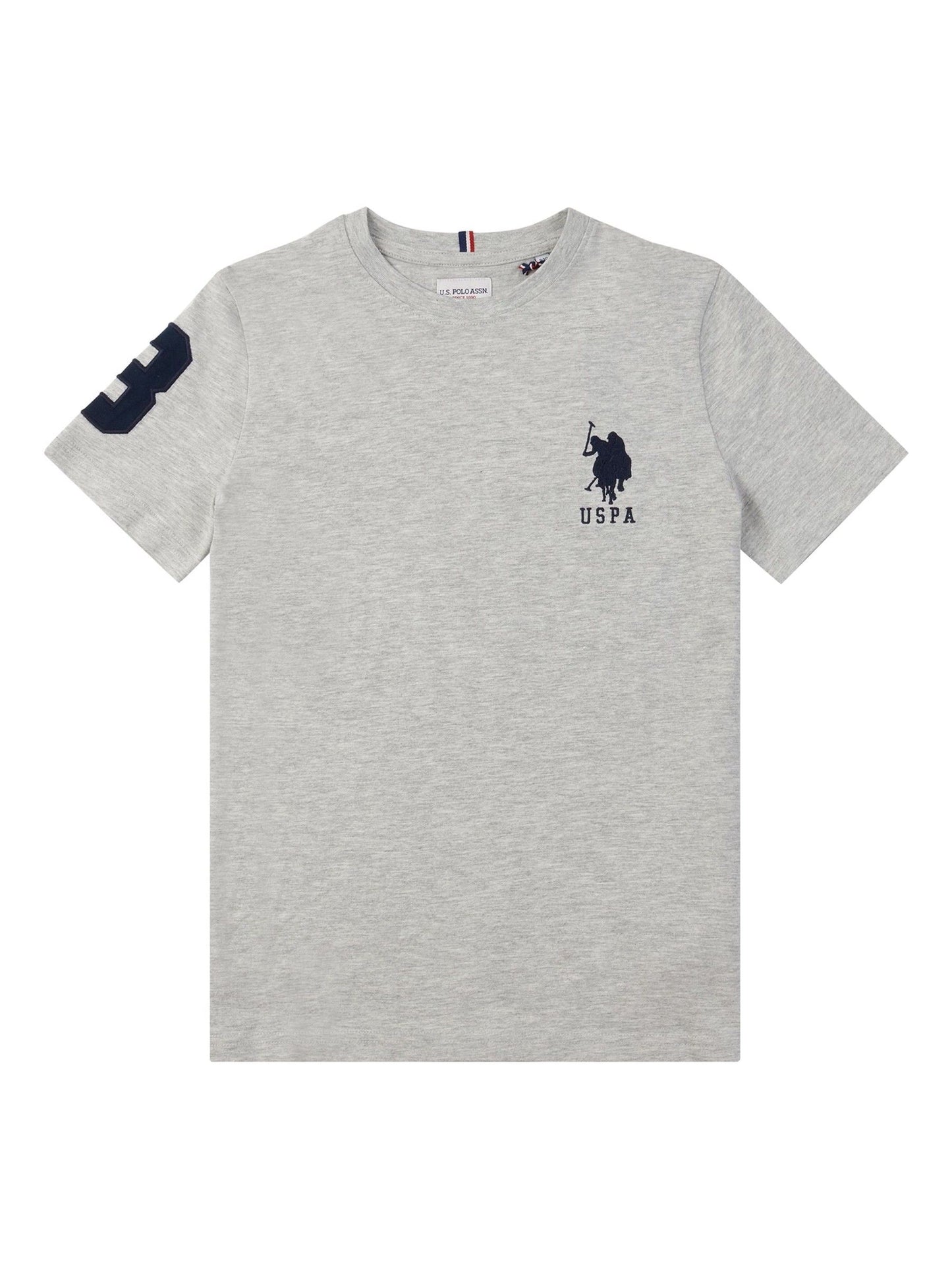 Dsiney Kidz - U.S. Polo Assn. Grey Player 3 T-Shirt image 5