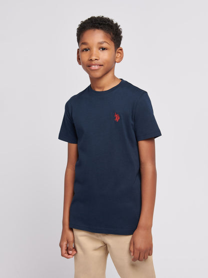 Dsiney Kidz - U.S. Polo Assn. Navy Blue Double Horsemen T-Shirt image 1