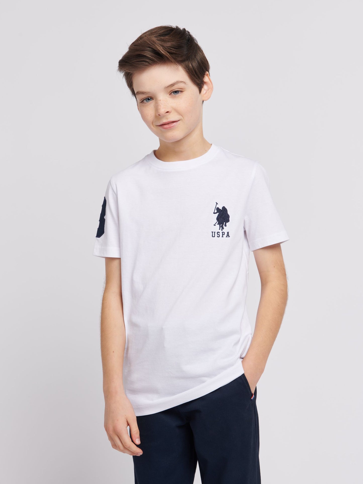 Dsiney Kidz - U.S. Polo Assn. White Player 3 T-Shirt image 1